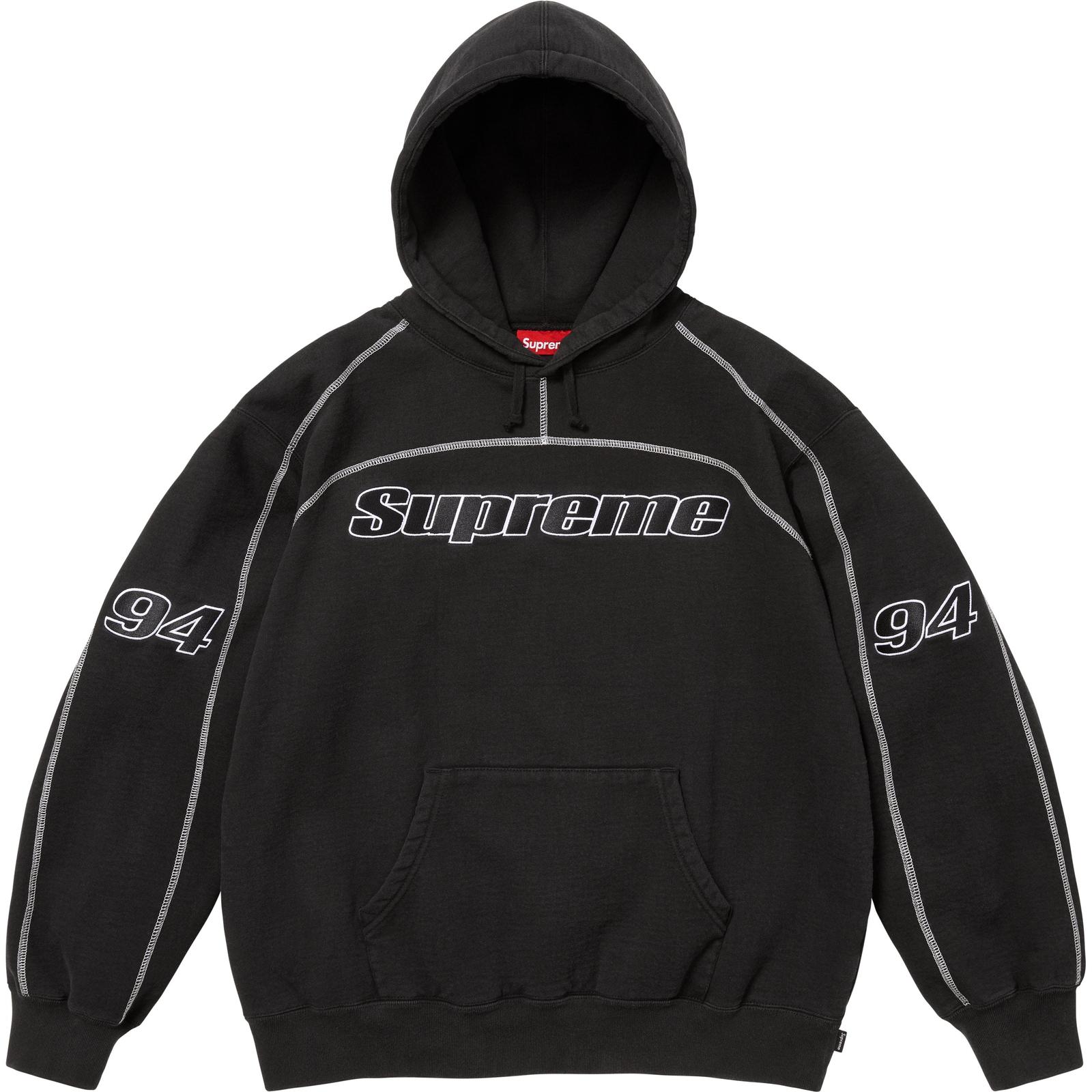 Overlock Hooded Sweatshirt