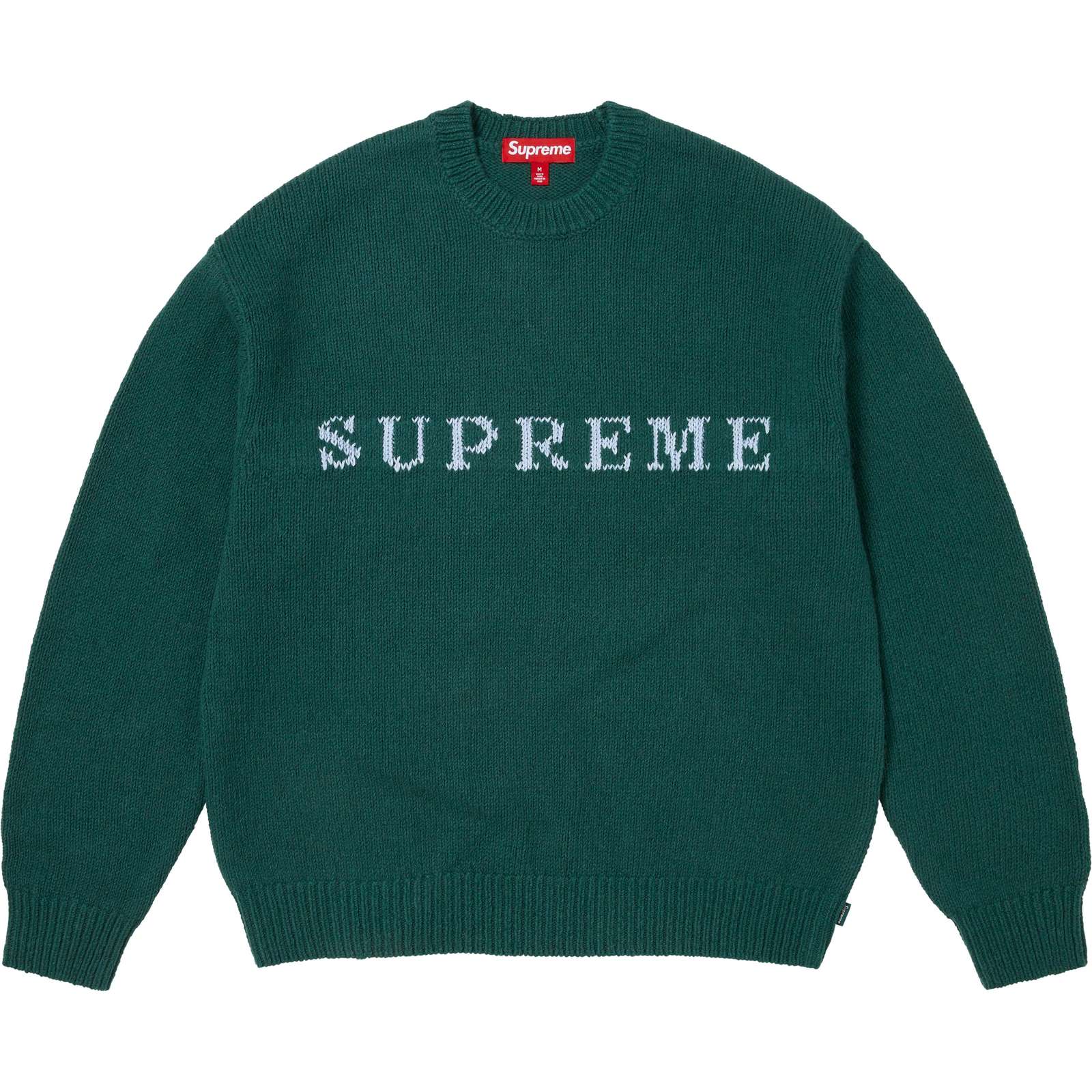 Contrast Logo Sweater