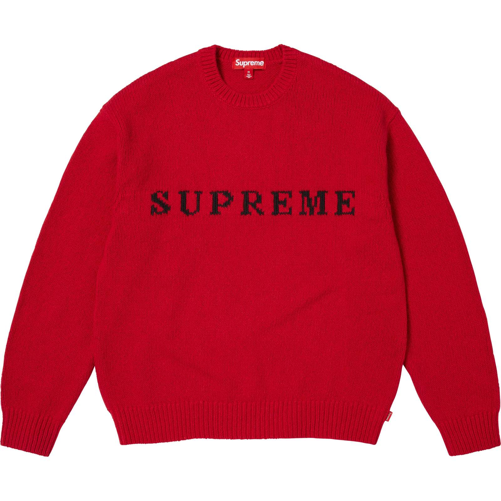 Contrast Logo Sweater