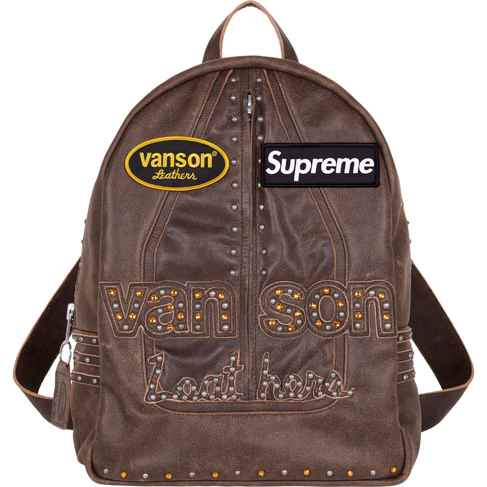 Supreme®/Vanson Leathers®/b.b. Simon Backpack