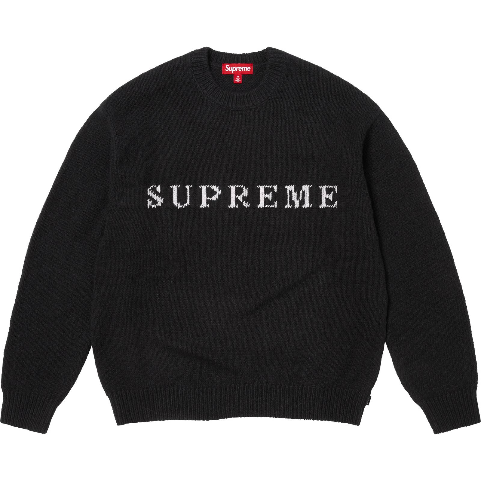 Contrast Logo Sweater