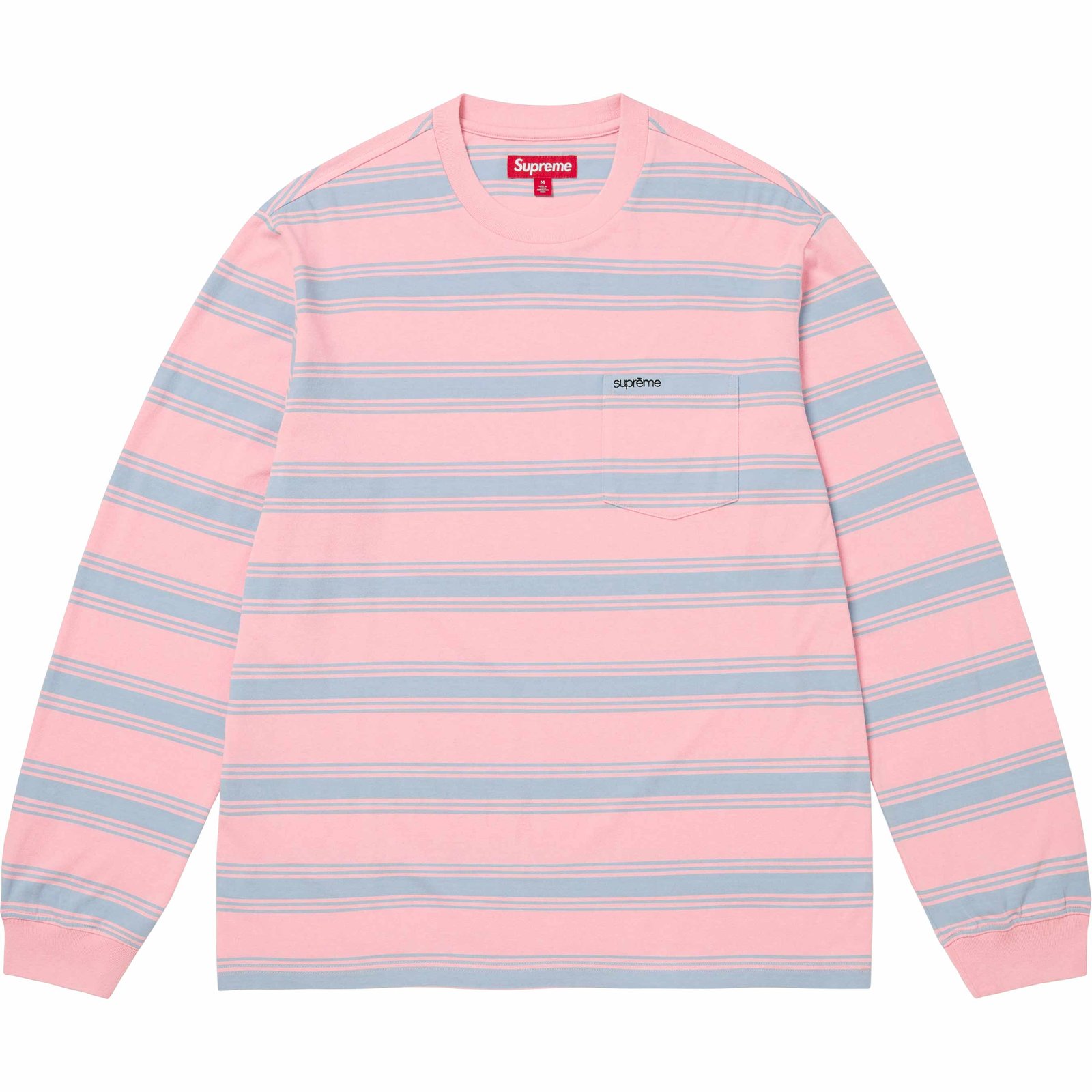 Stripe Pocket L/S Top