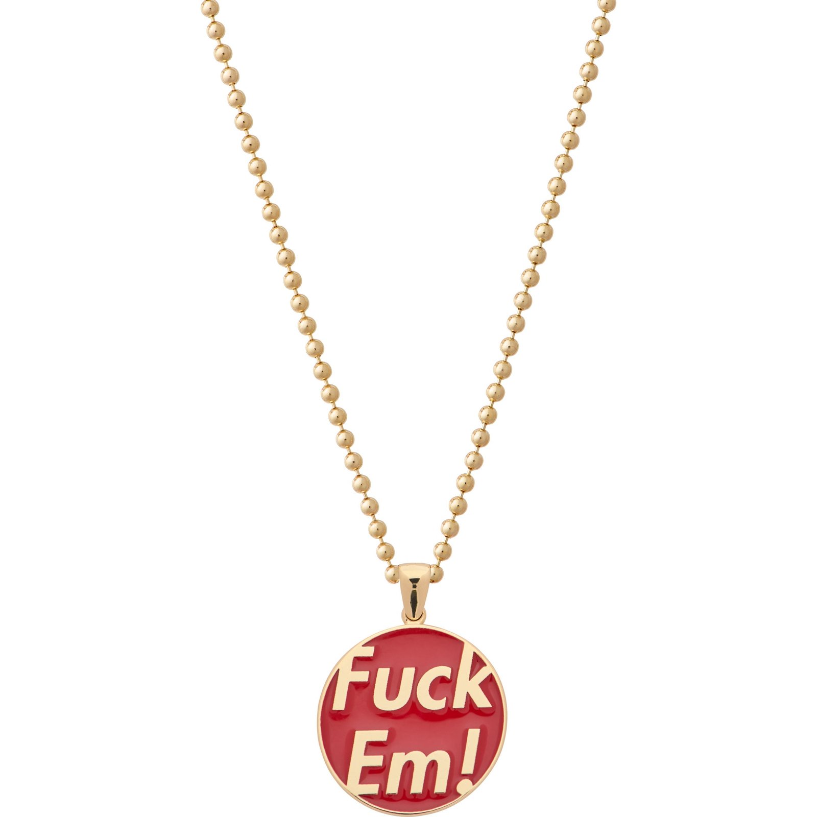 Supreme®/Jacob&Co Fuck Em Pendant