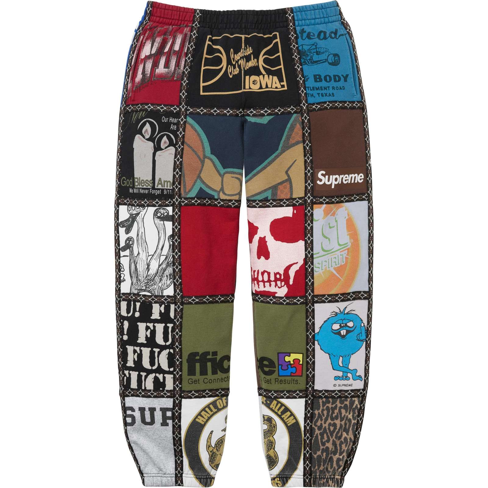 Supreme®/Number (N)ine® Patchwork Sweatpant