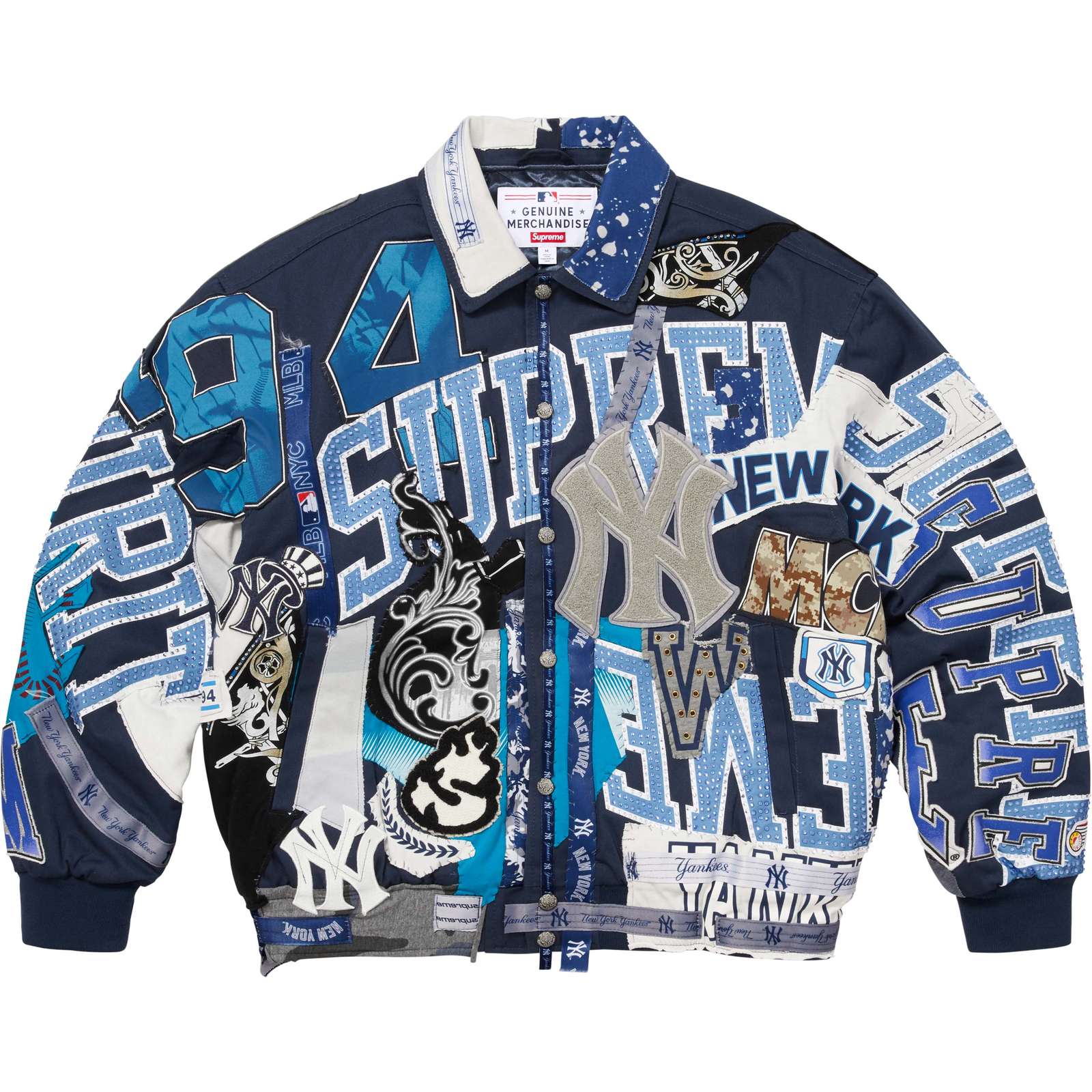 Supreme®/Jeff Hamilton New York Yankees™  Varsity Jacket