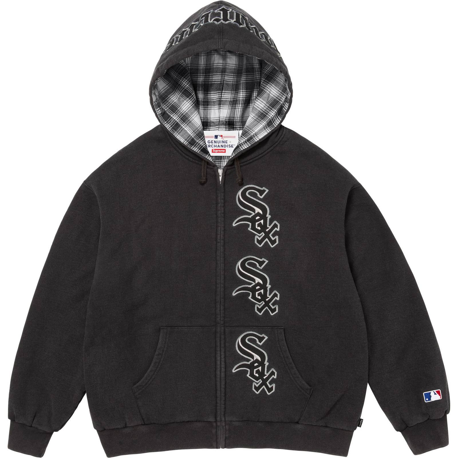 Supreme®/Chicago White Sox™ Zip Up Hooded Sweatshirt