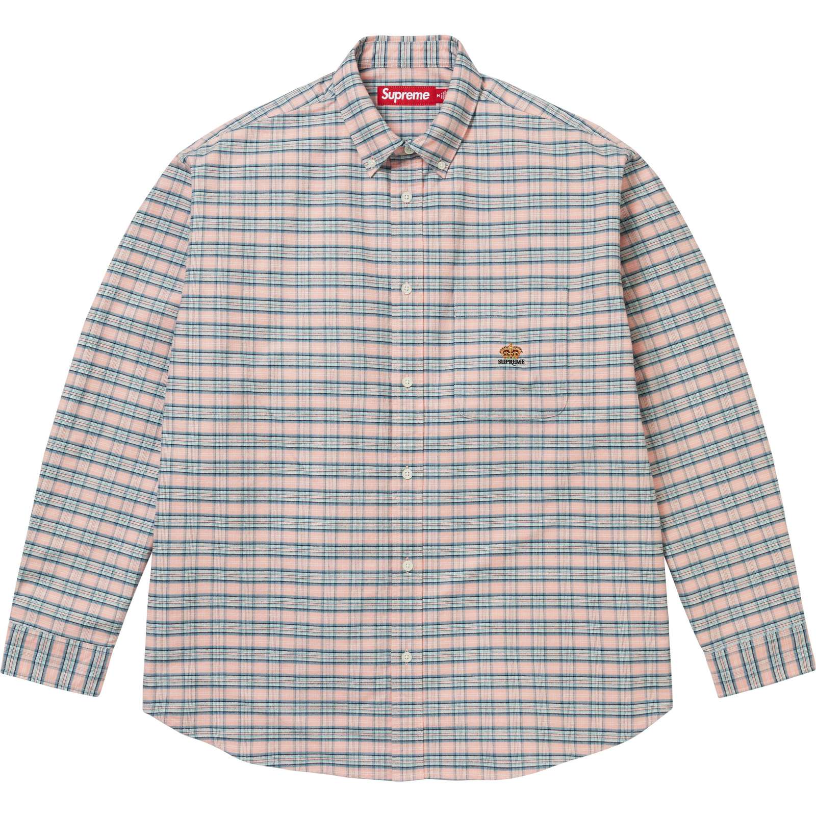 Loose Fit Flannel Oxford Shirt