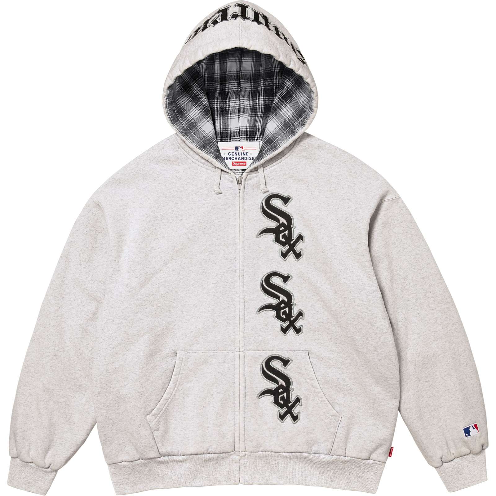 Supreme®/Chicago White Sox™ Zip Up Hooded Sweatshirt