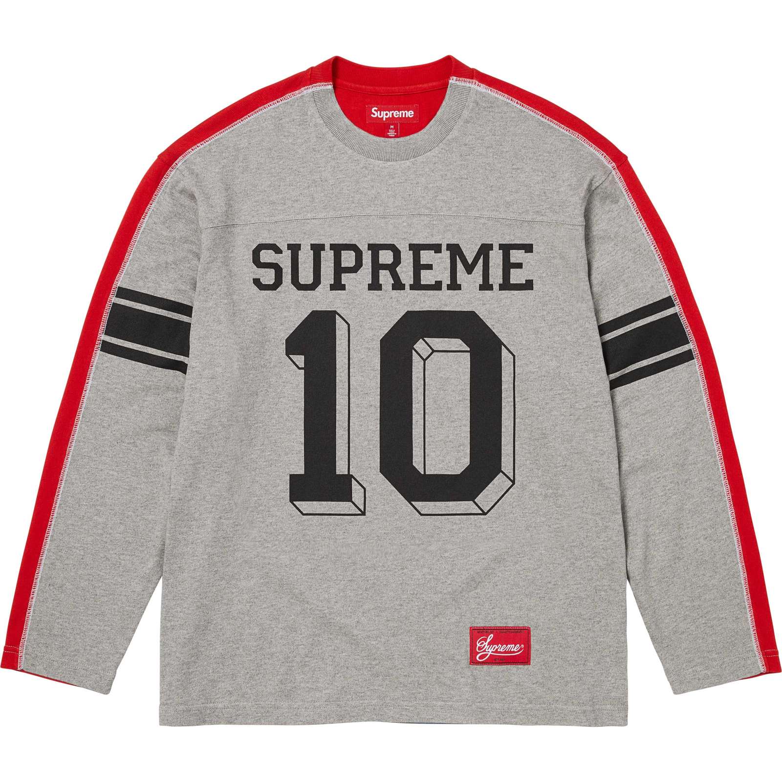 Split L/S Football Top