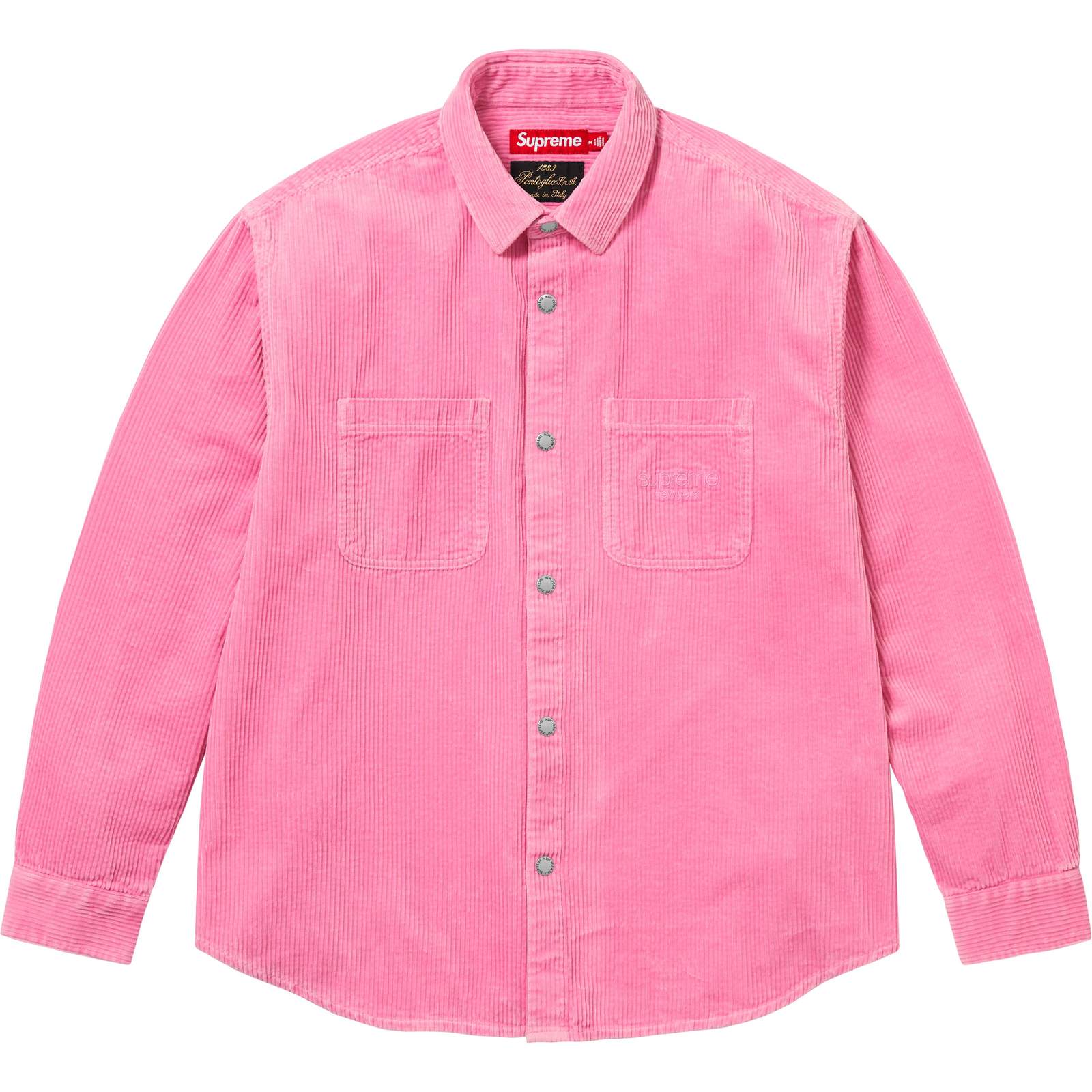 Wide Wale Corduroy Snap Shirt