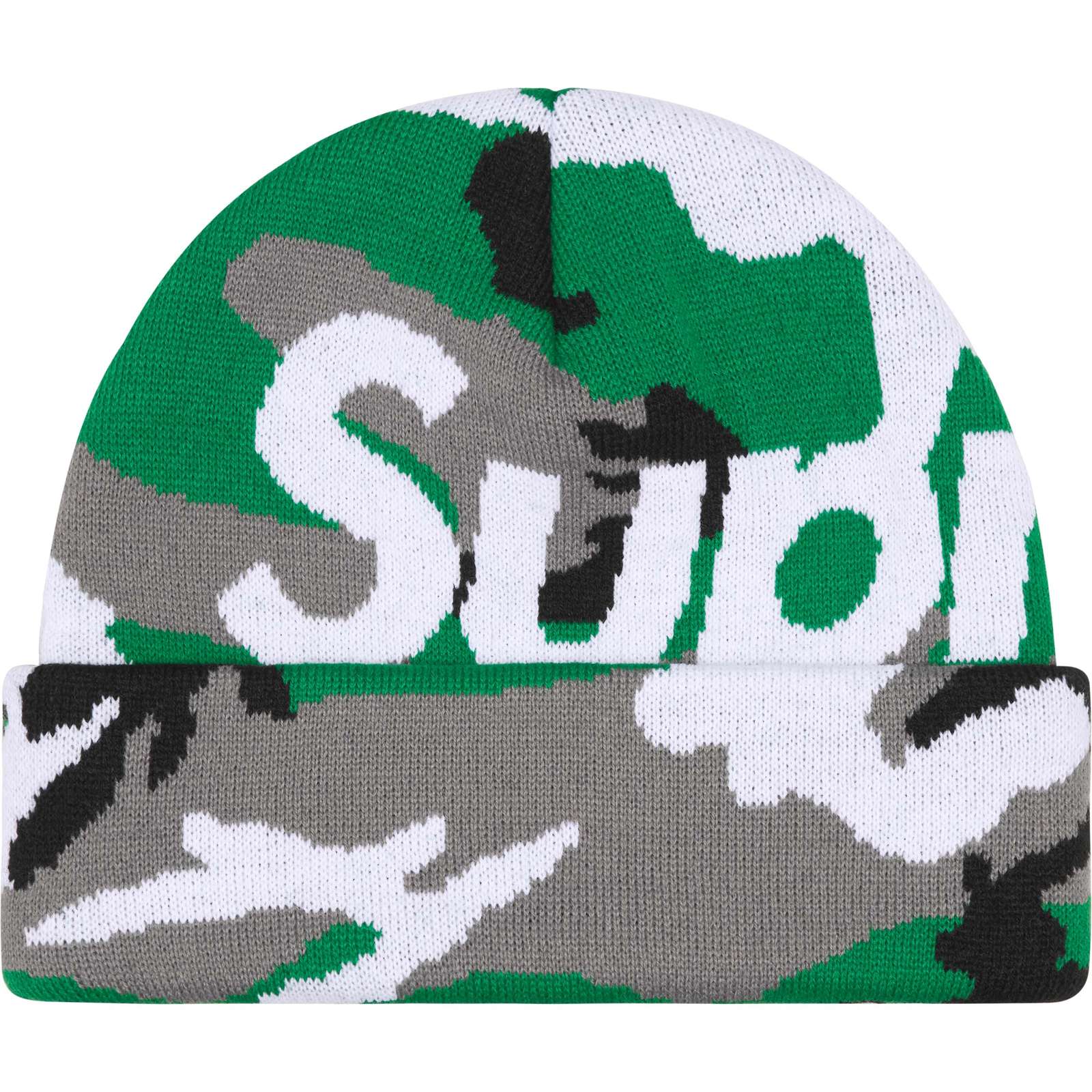 Camo Big Logo Beanie