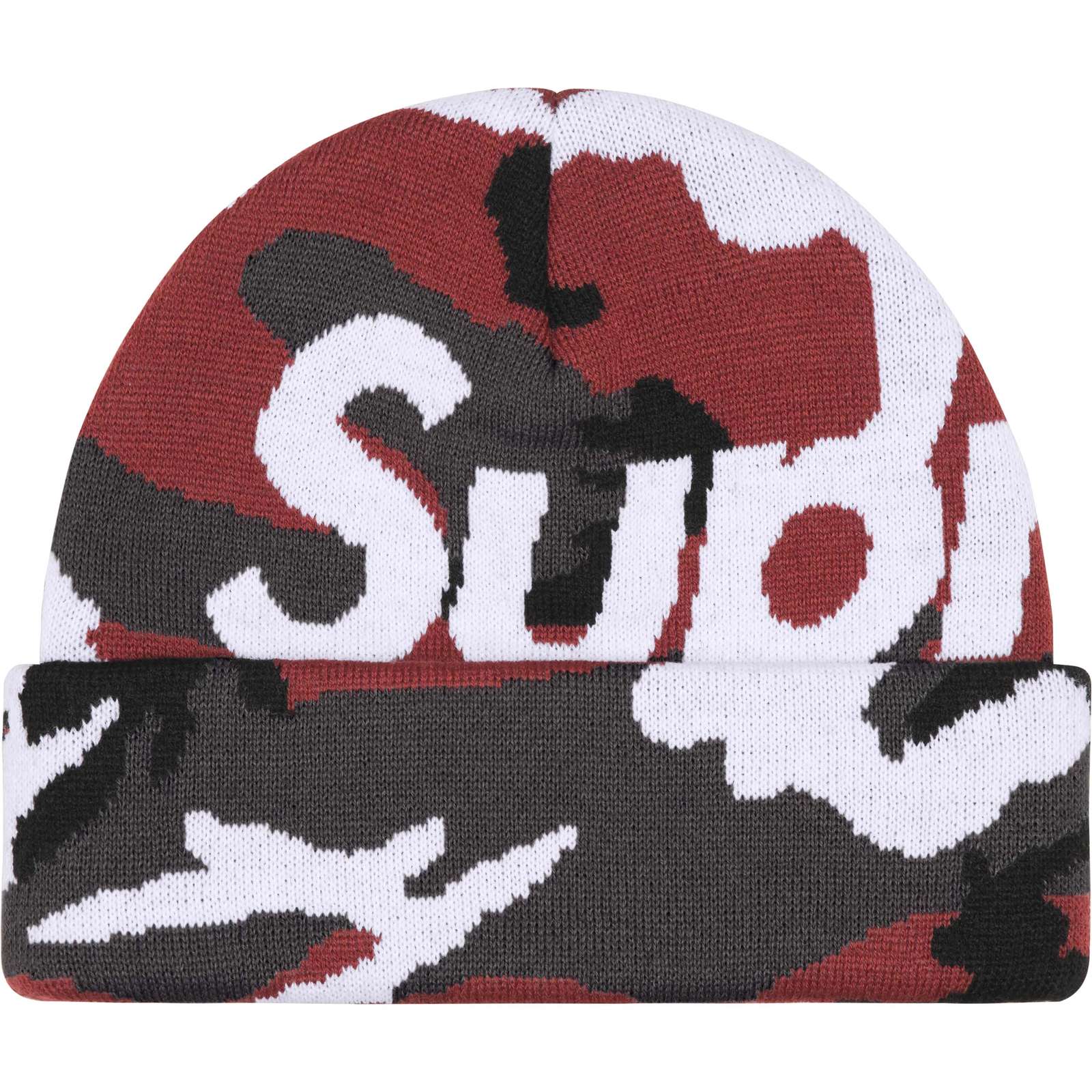 Camo Big Logo Beanie