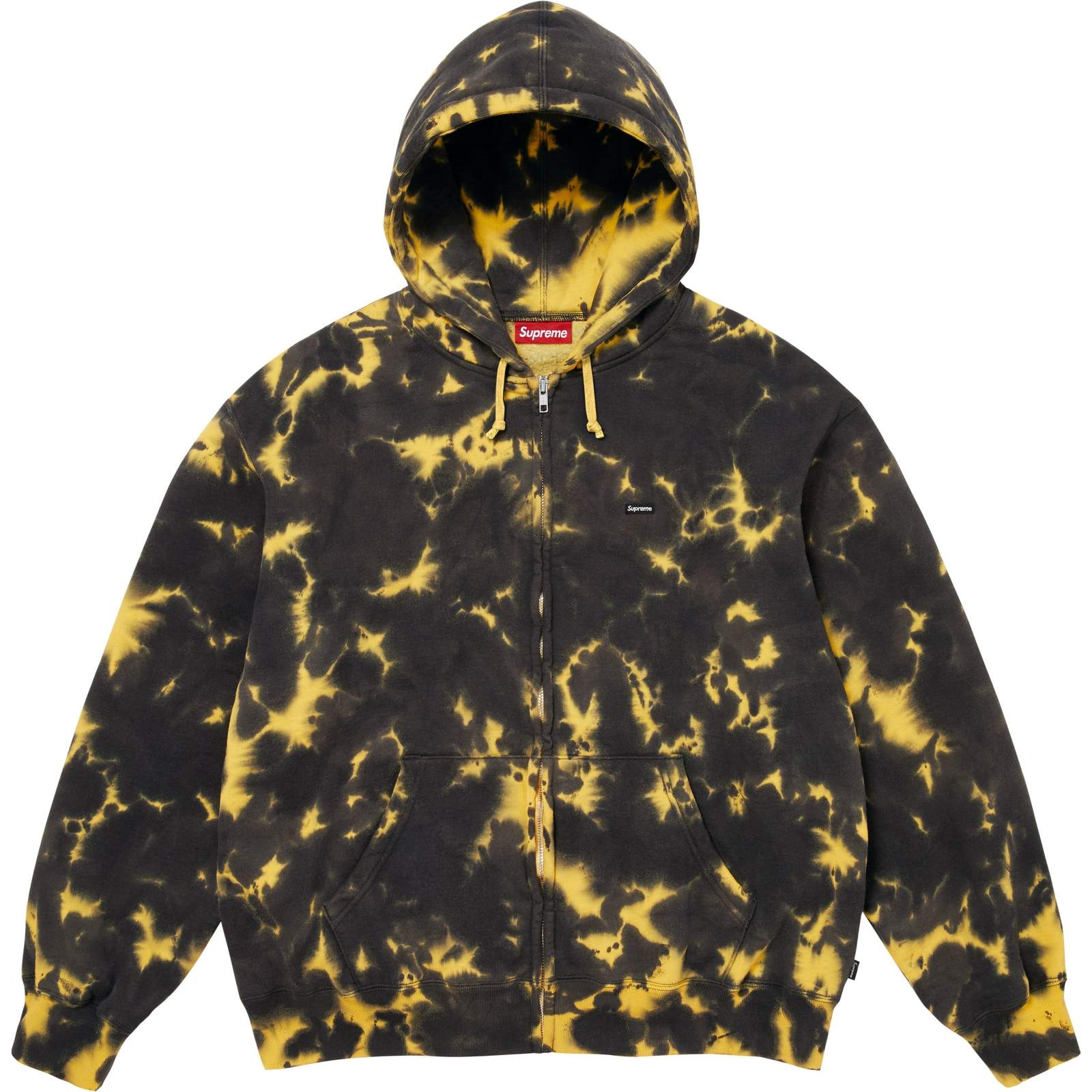 Small Box Zip Up Hooded Sweatshirt