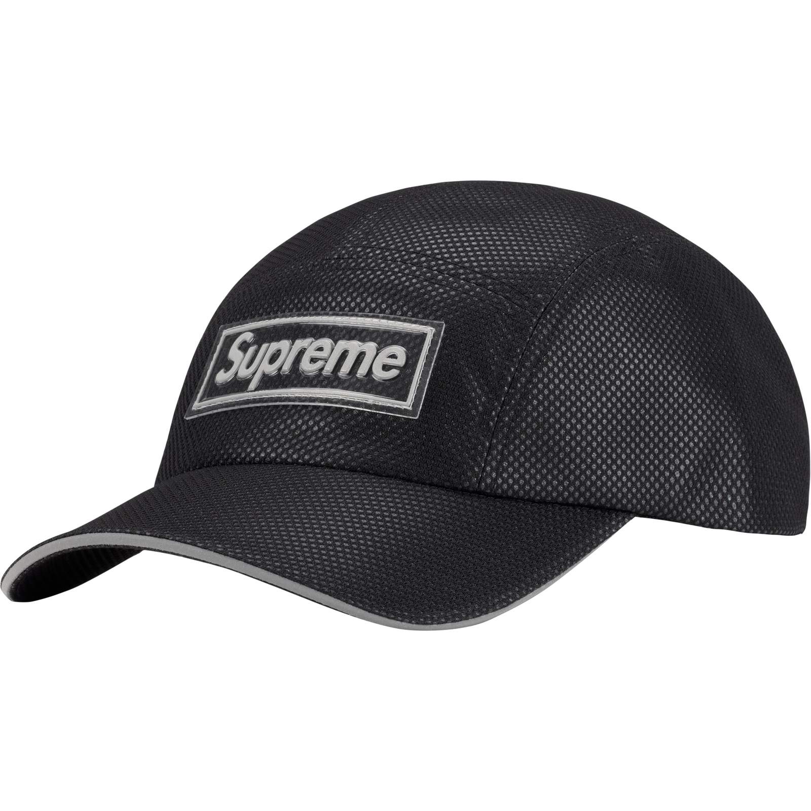 Metallic Mesh Camp Cap