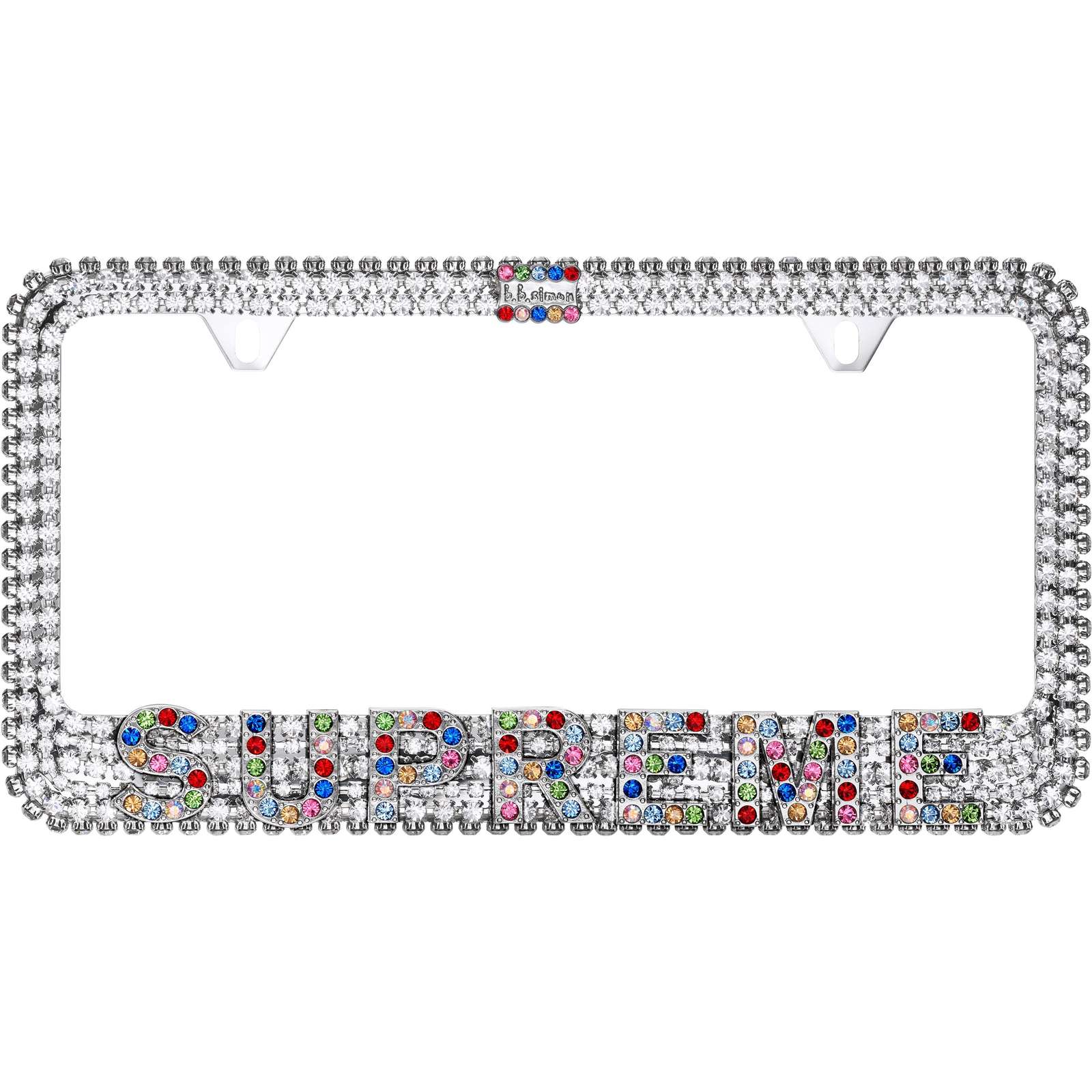 Supreme®/b.b. Simon® License Plate Frame
