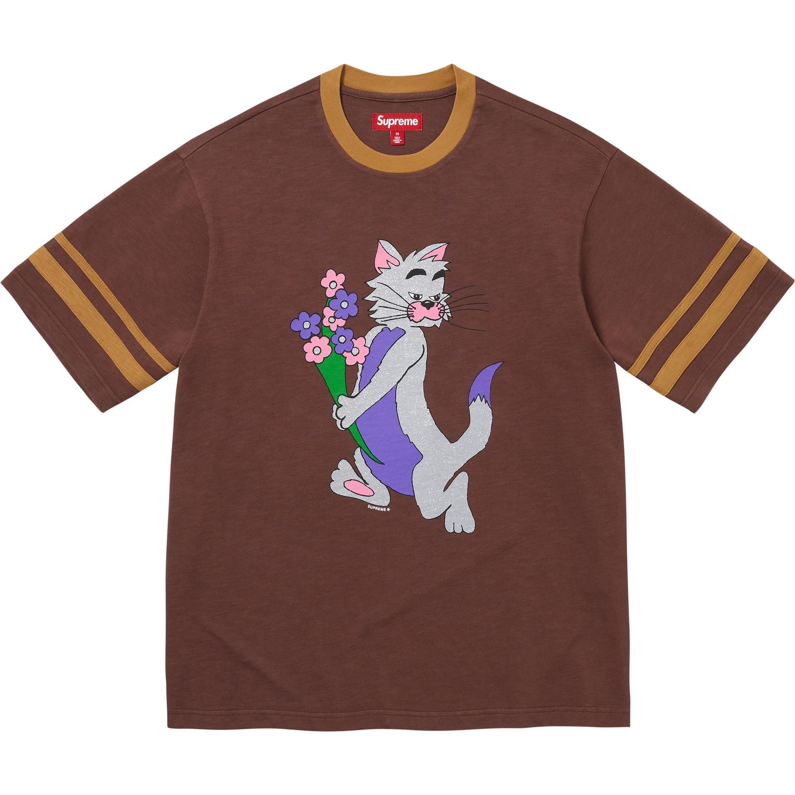Glitter Cat S/S Top