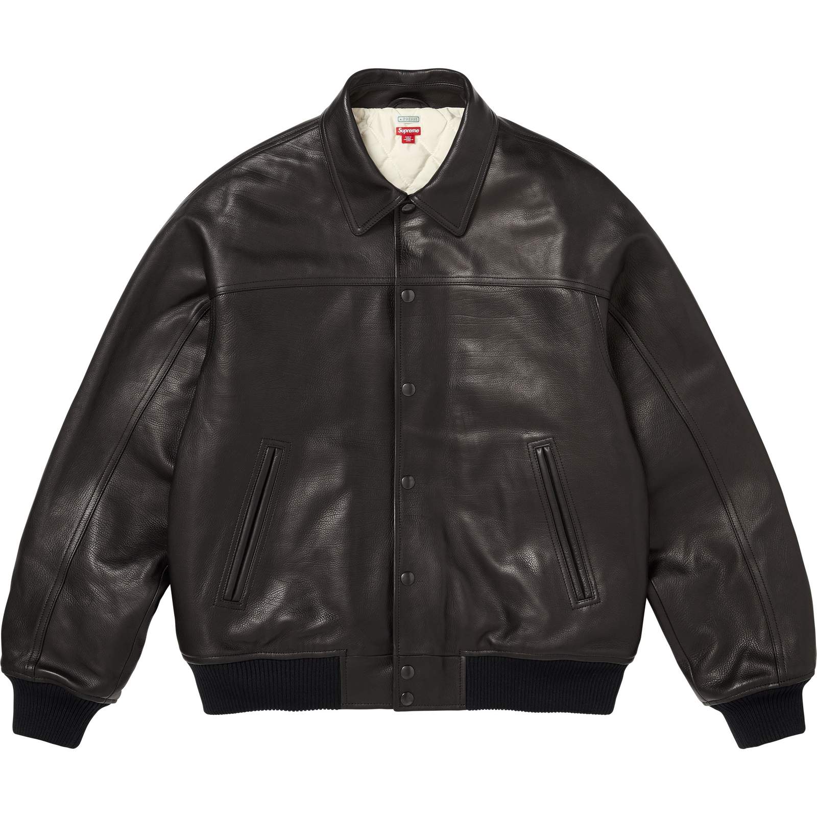 Supreme®/A.PRESSE Leather Jacket