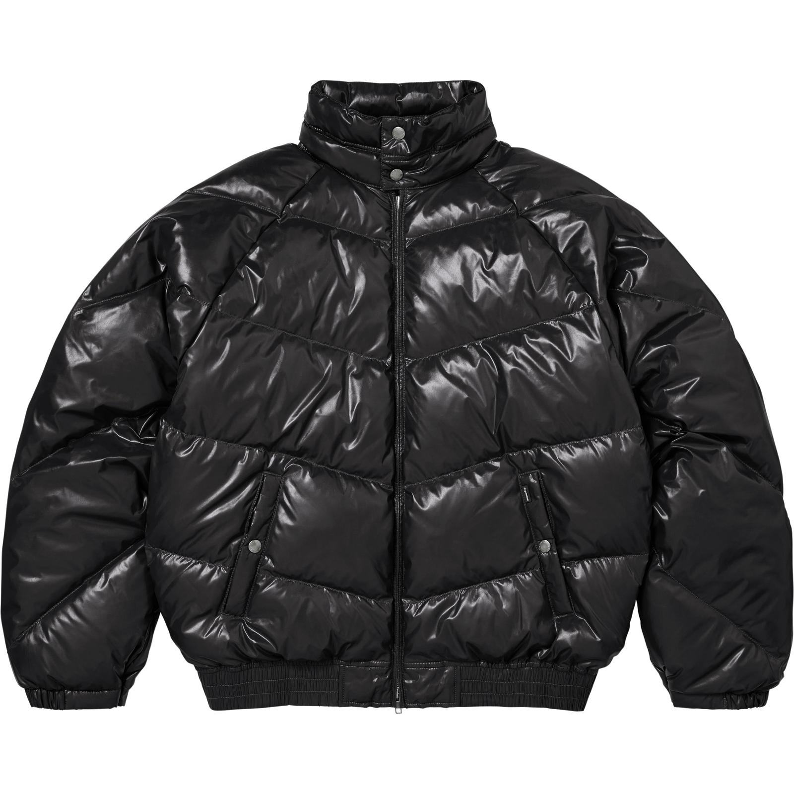 Supreme®/Schott® Glossy Lightweight Down Puffer Jacket