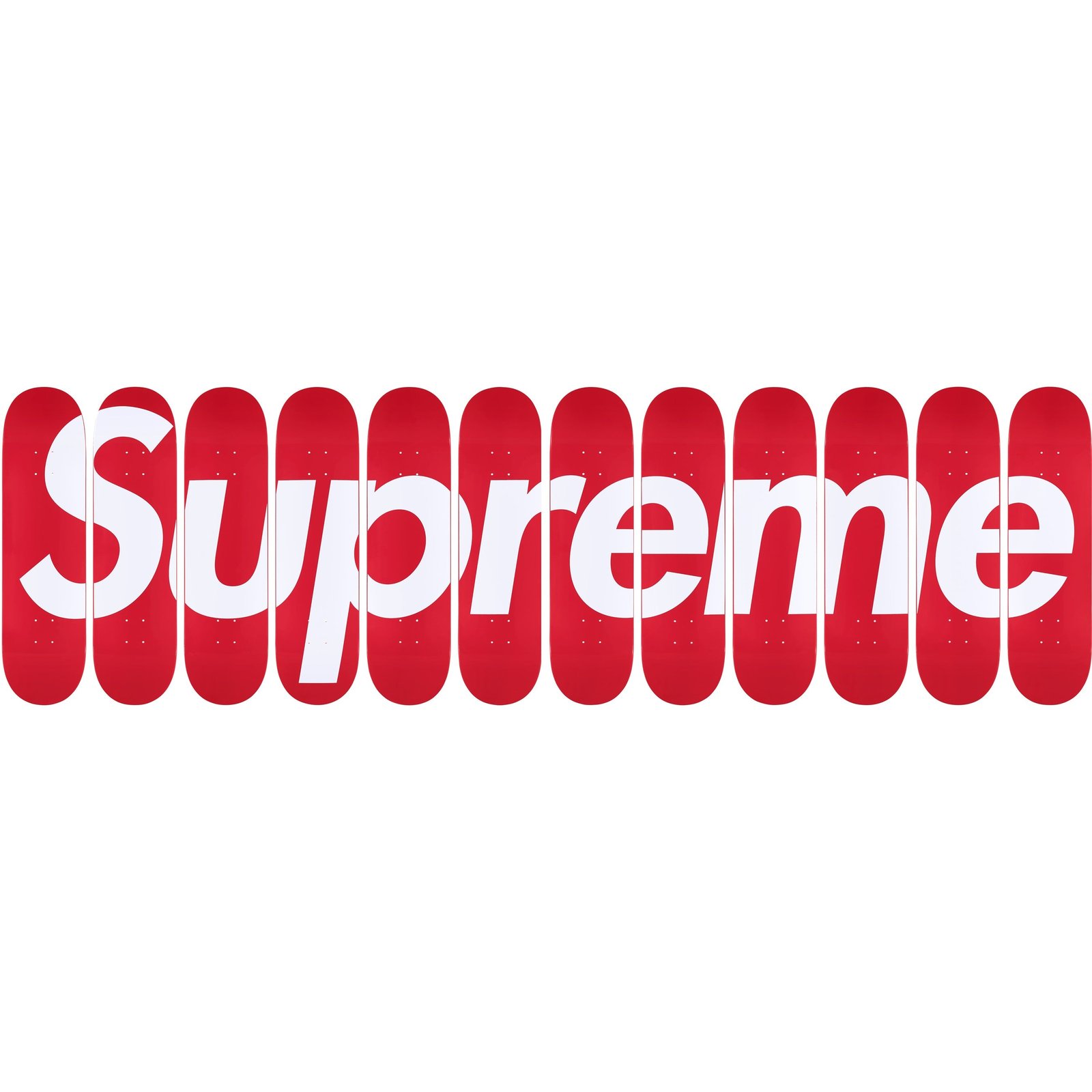 Box Logo Skateboards (Set of 12)