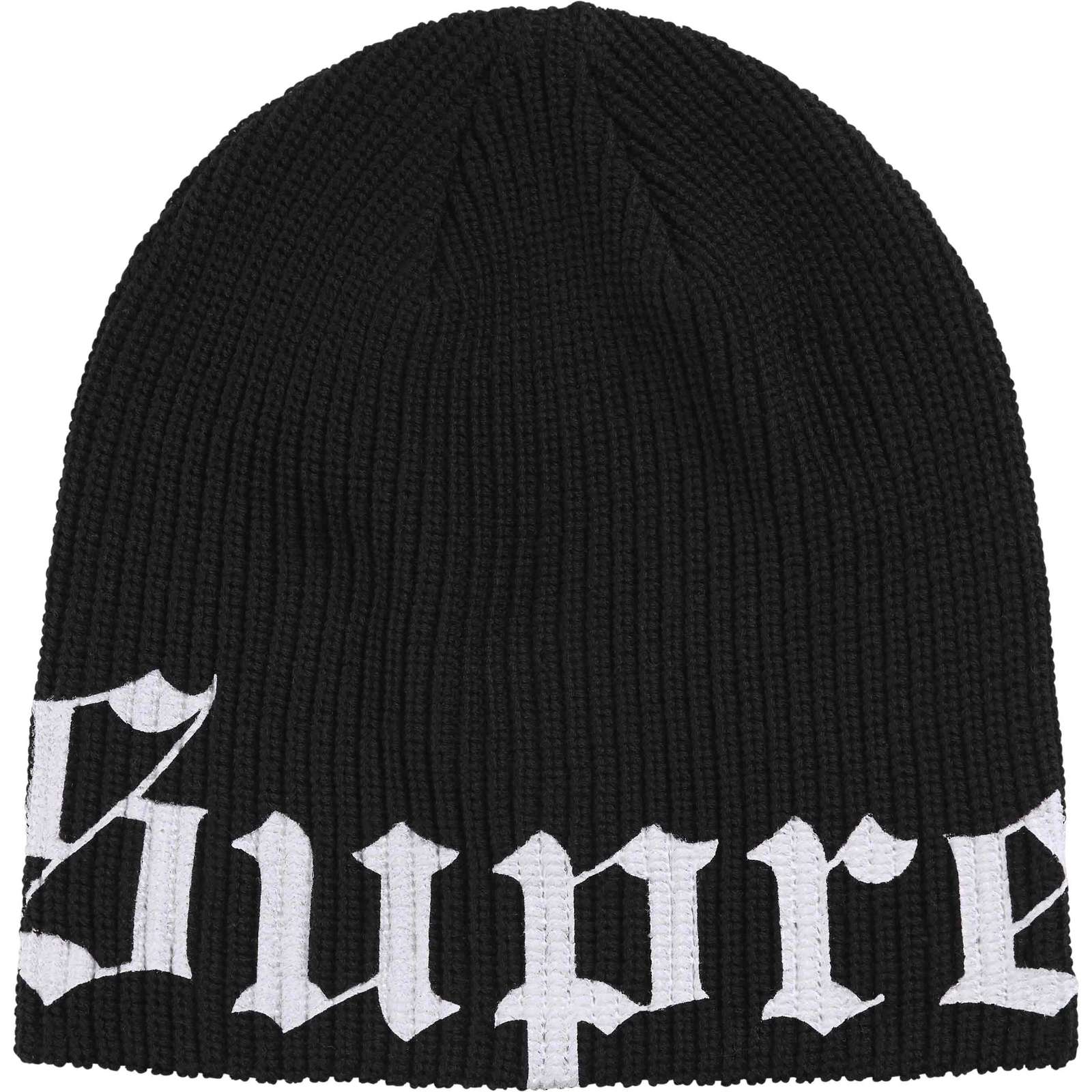 Old English Printed Beanie