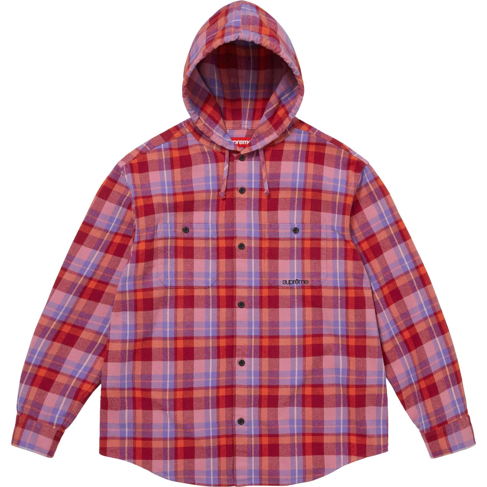 Hooded Flannel Shirt