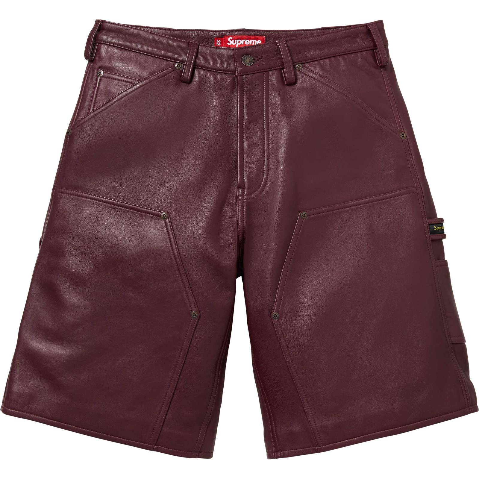 Leather Double Knee Painter Short
