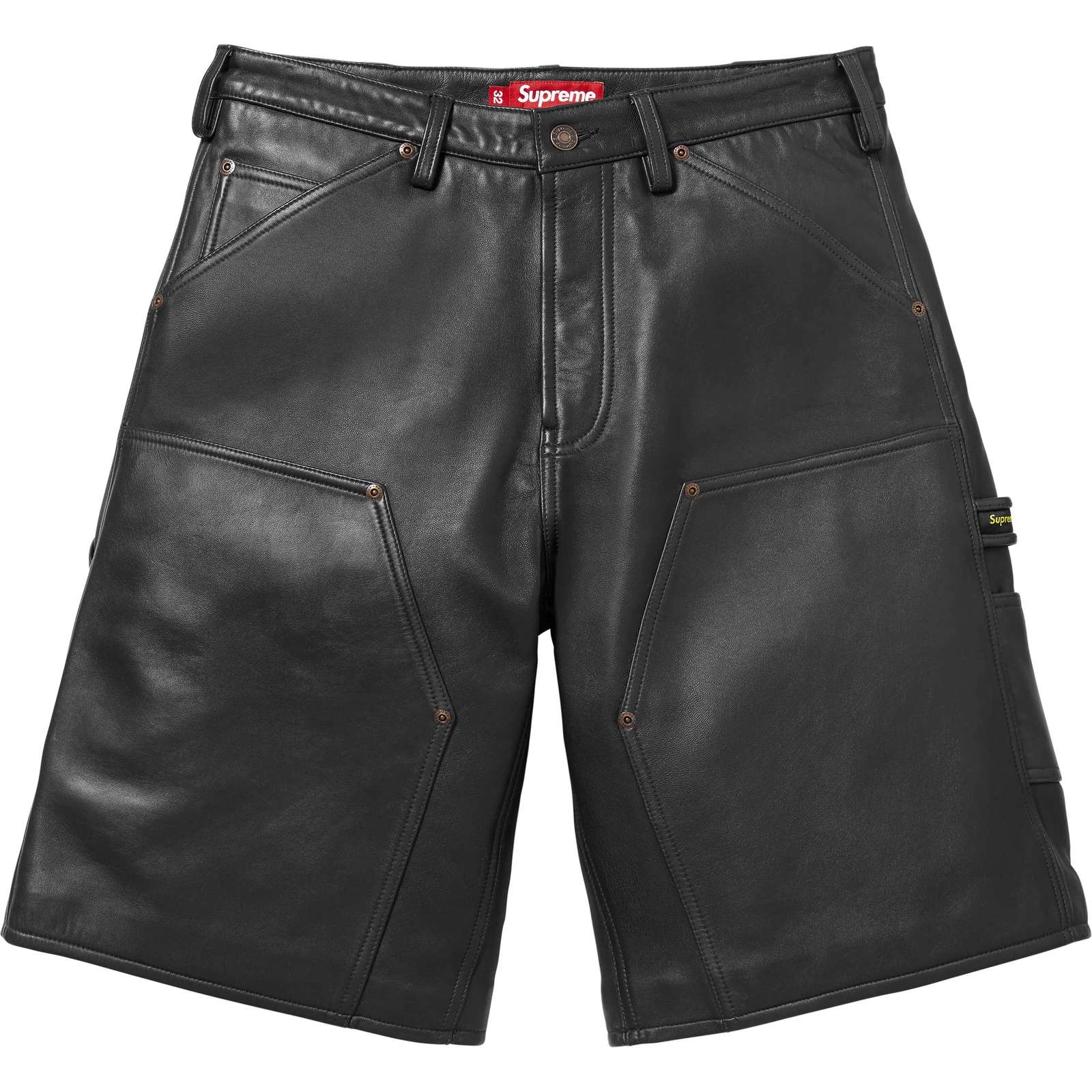 Leather Double Knee Painter Short
