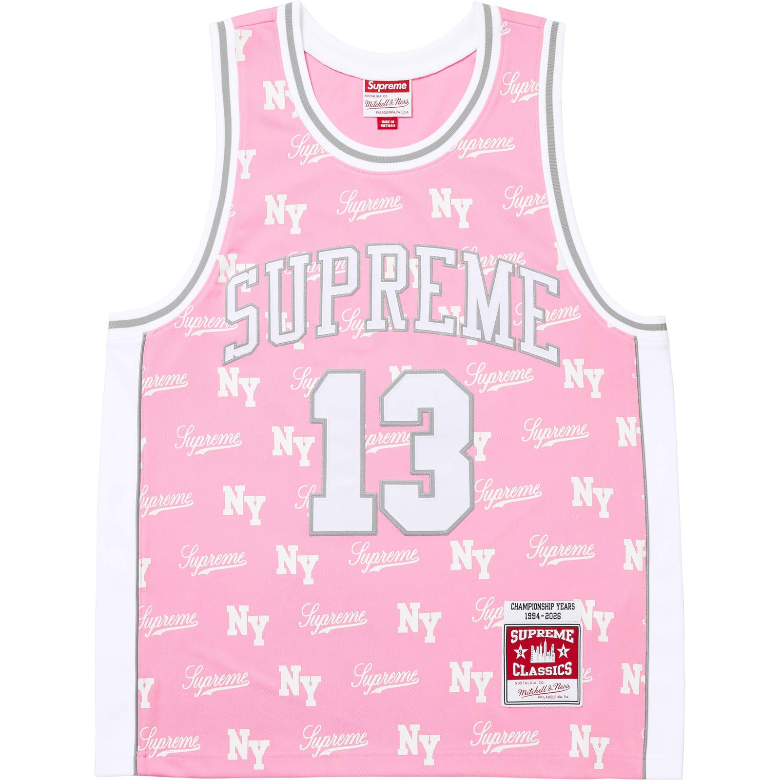 Supreme®/Mitchell & Ness® Monogram Basketball Jersey