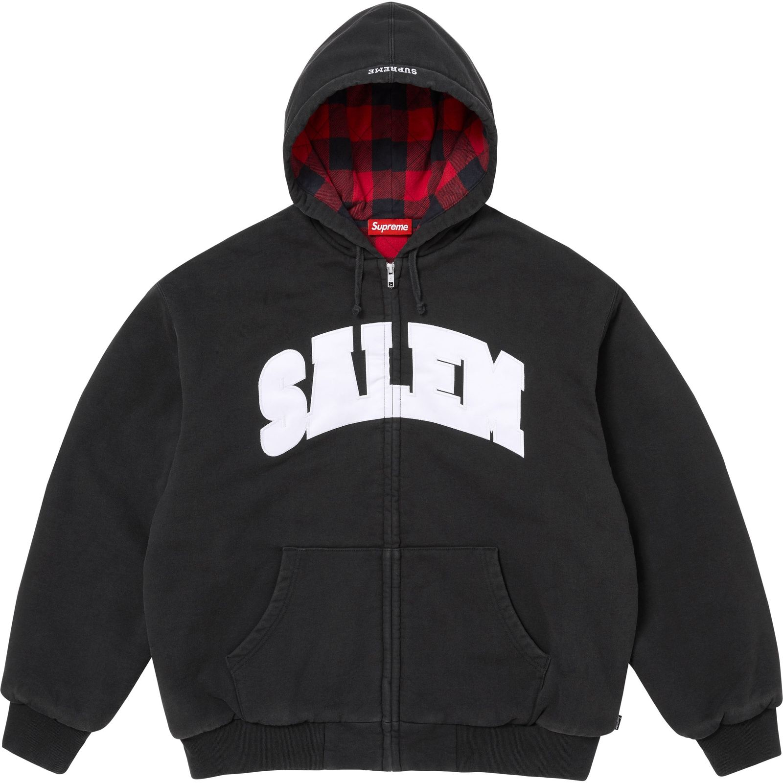 Supreme/SALEM Zip Up Hooded Sweatshirt