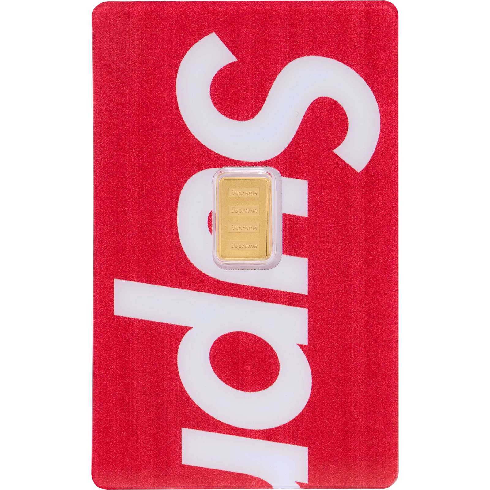 Supreme®/PAMP Suisse 1 g Gold Bar
