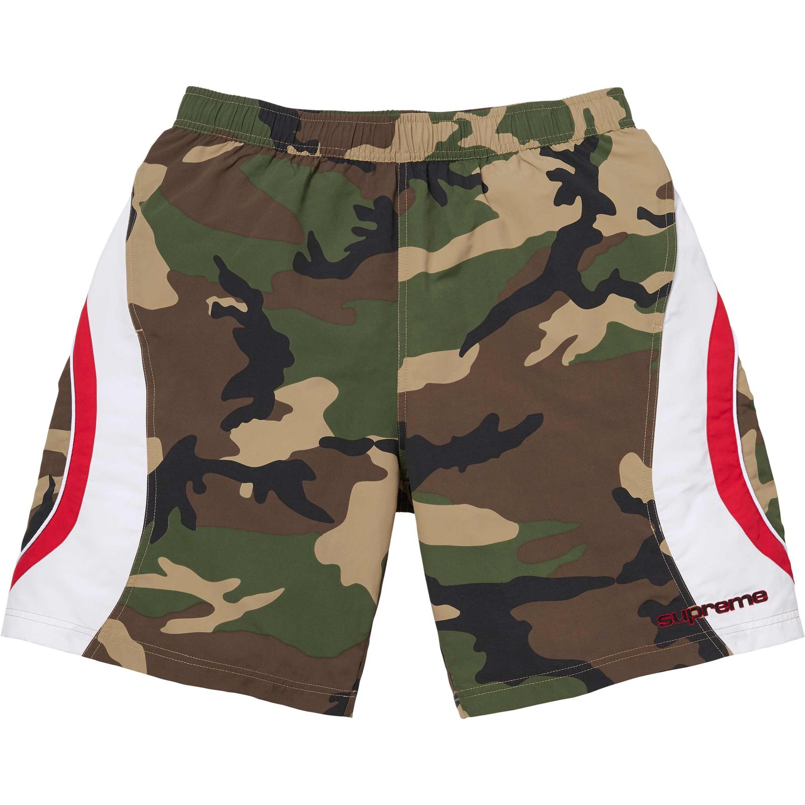 Paneled Water Short
