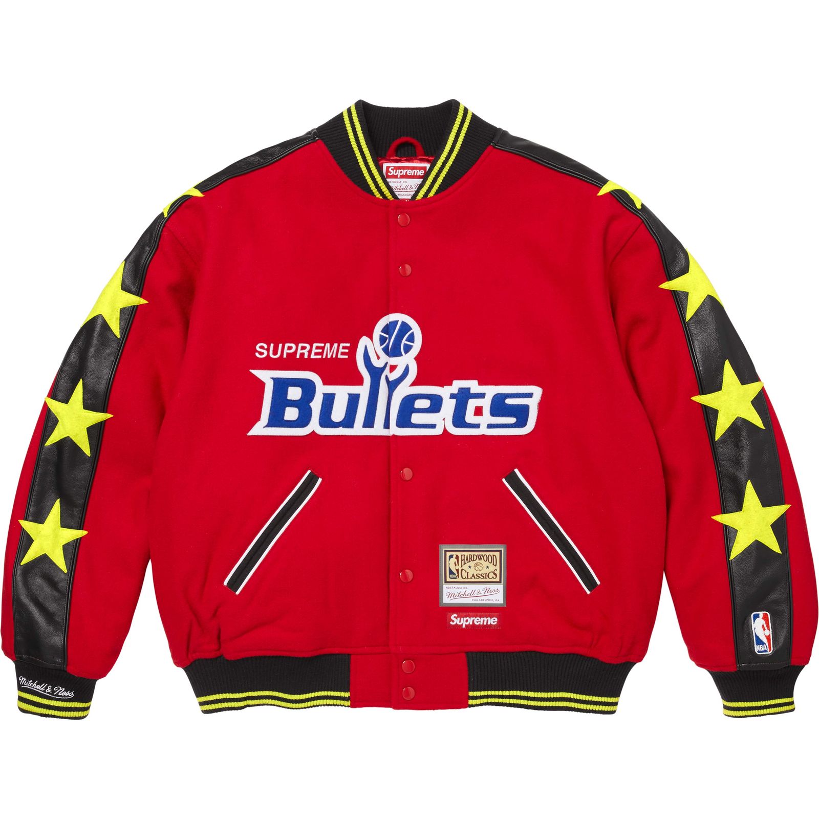Supreme®/Mitchell & Ness® Teams Varsity Jacket