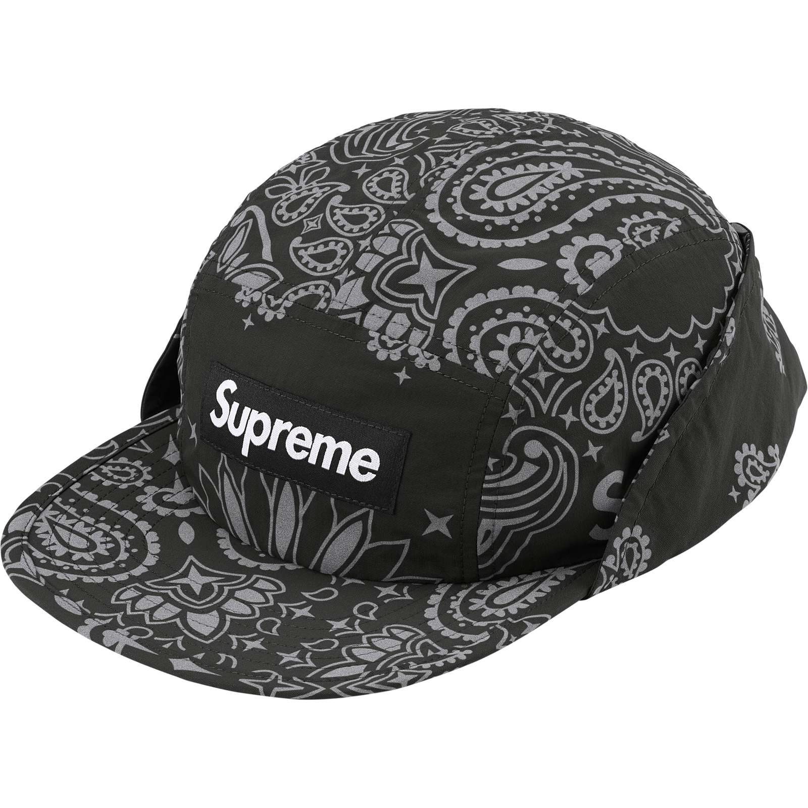 Reflective Bandana Sunshield Camp Cap