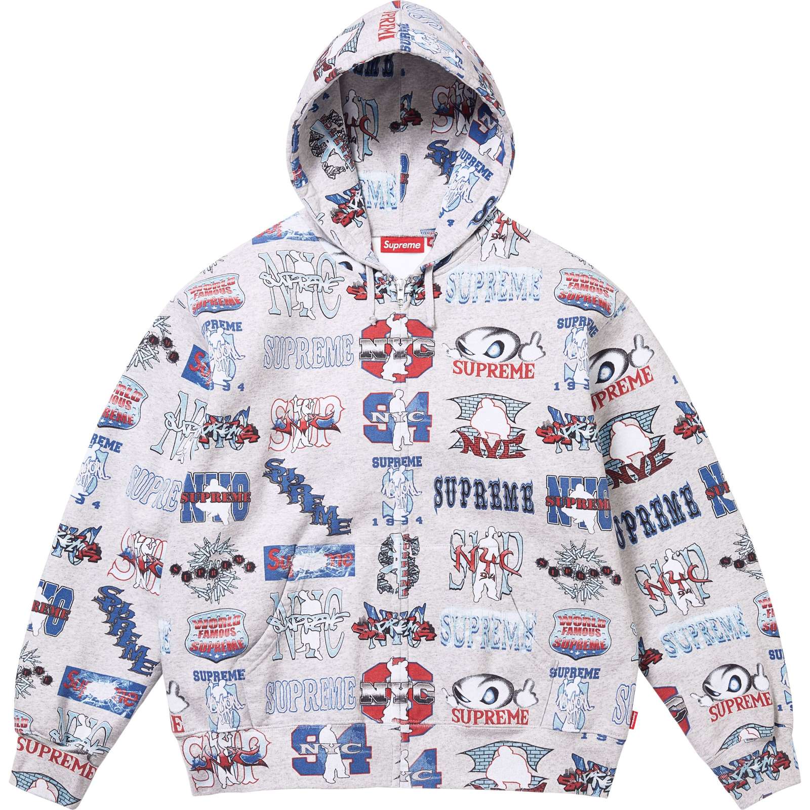 Flash Zip Up Hooded Sweatshirt