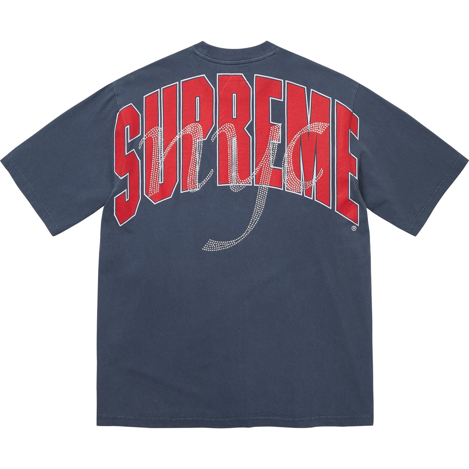 Rhinestone Script S/S Top