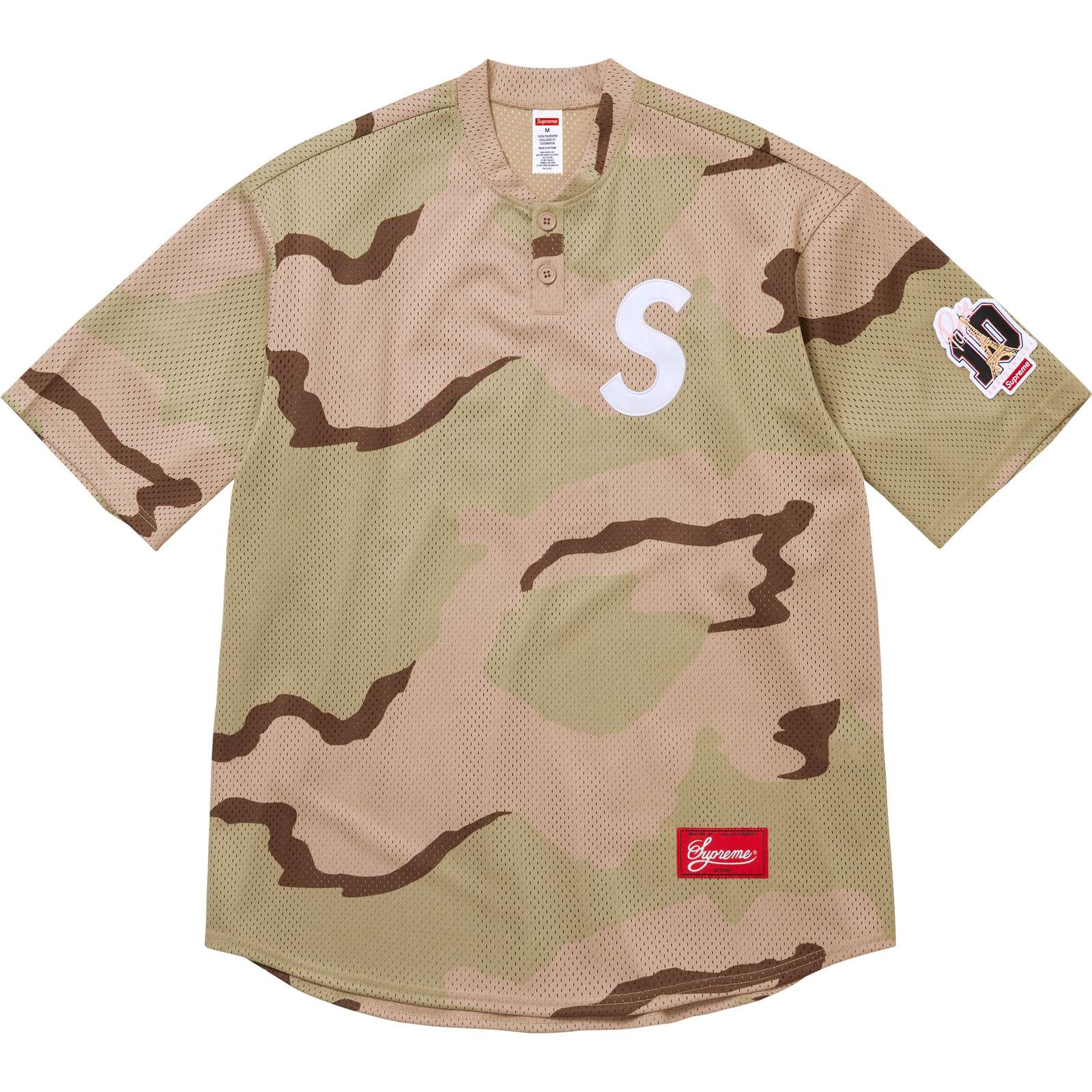 Shop S Logo Baseball Henley