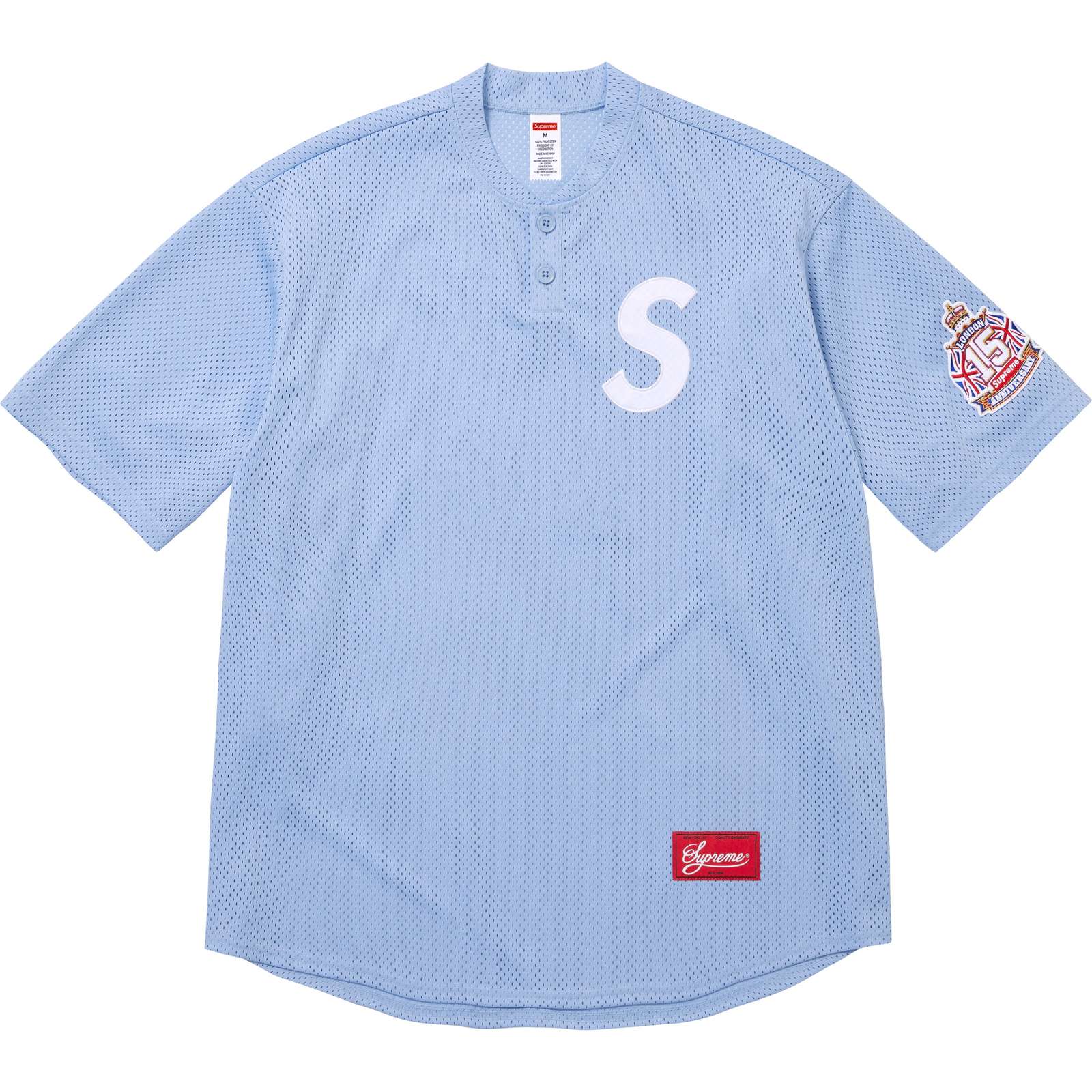 Shop S Logo Baseball Henley