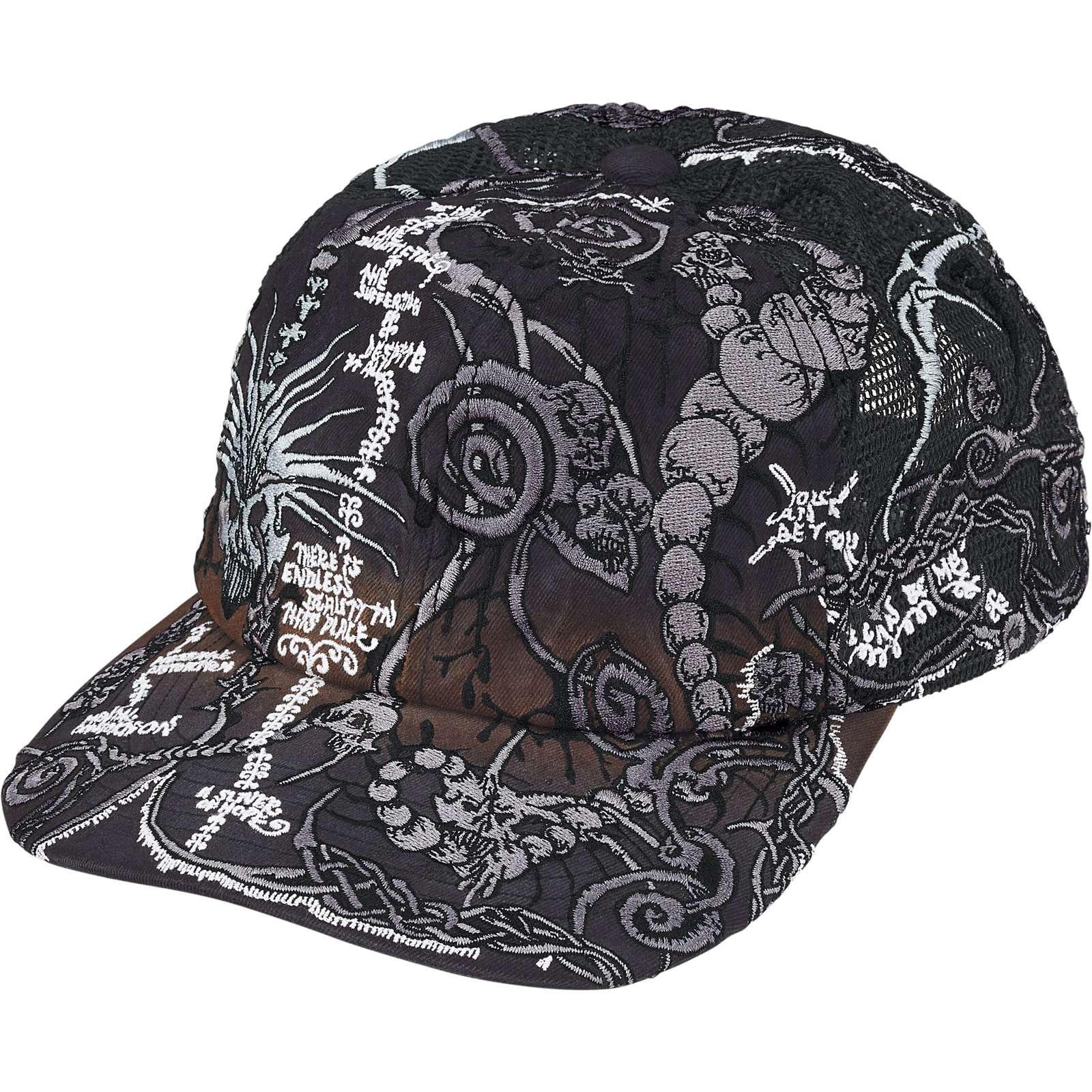 Wombat Embroidered Mesh Back 6-Panel