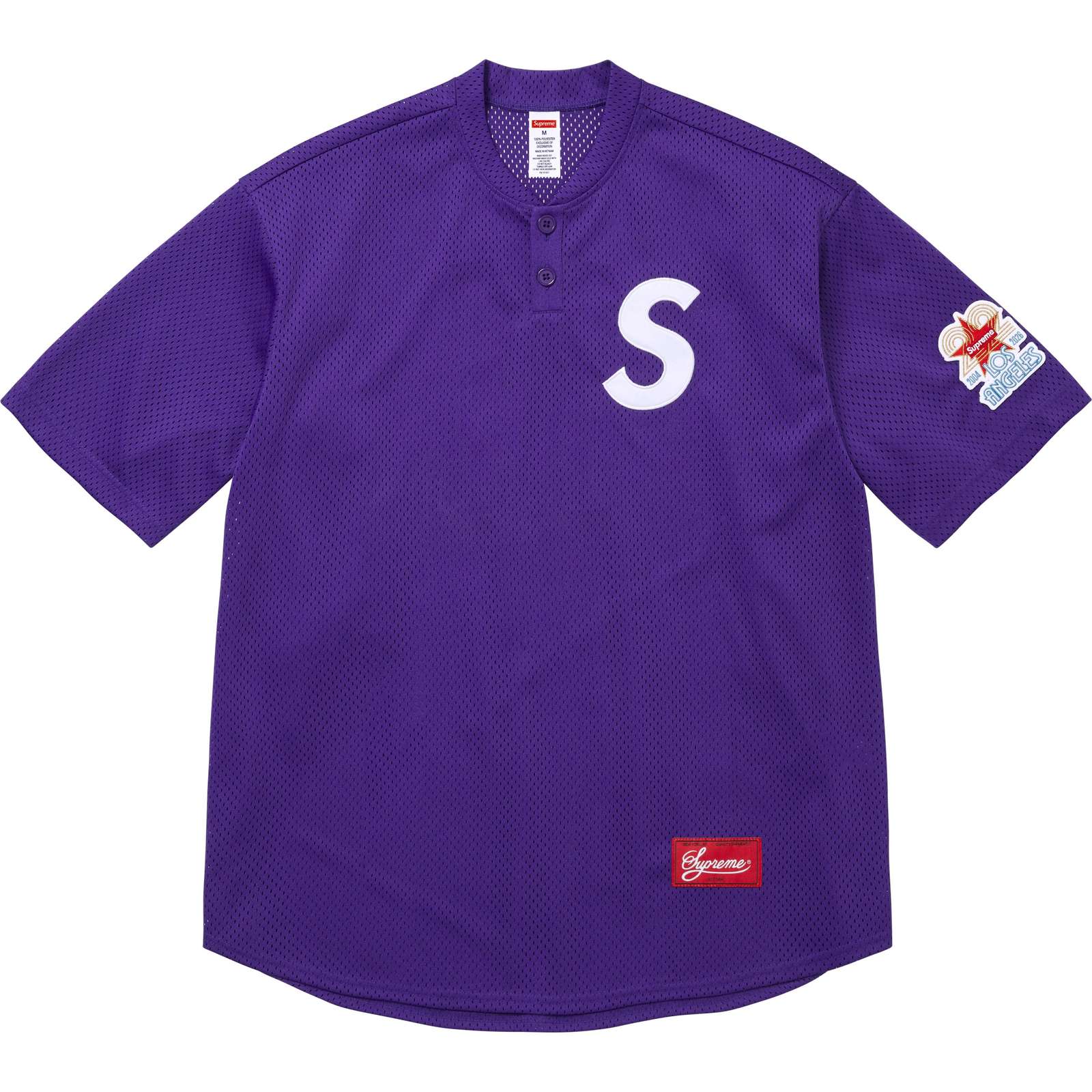 Shop S Logo Baseball Henley