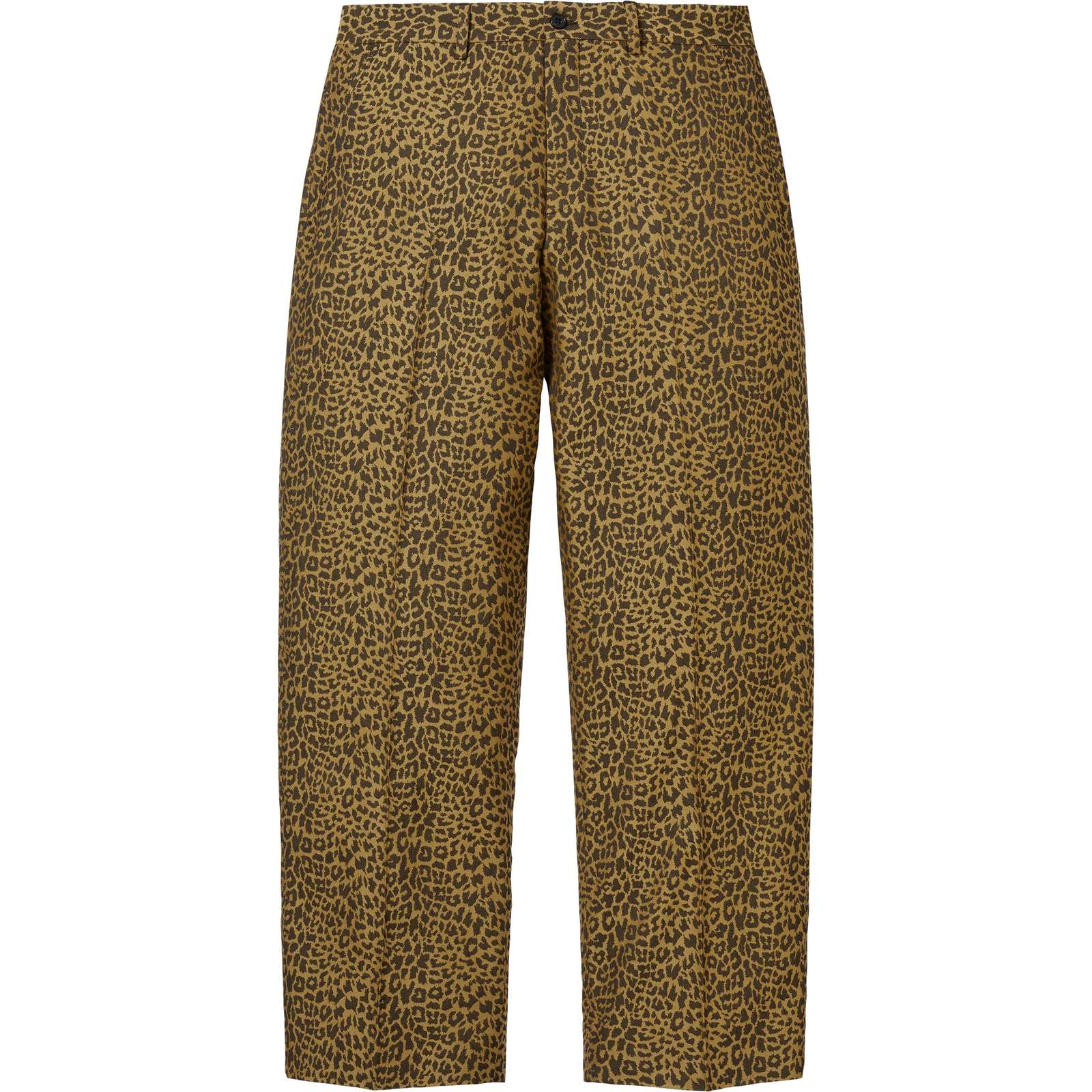 Leopard Wool Trouser