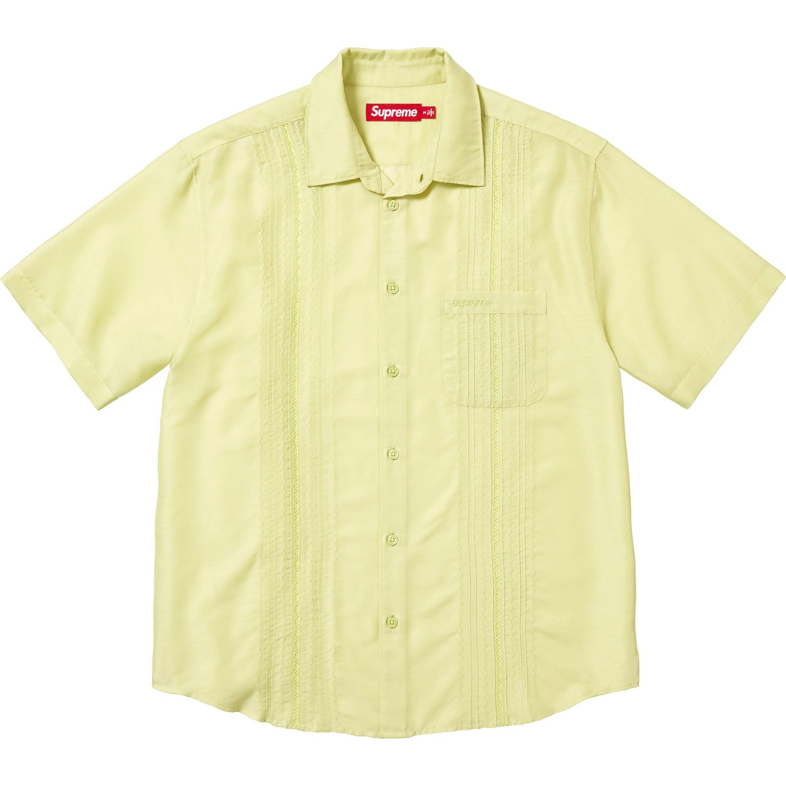 Pintuck S/S Shirt