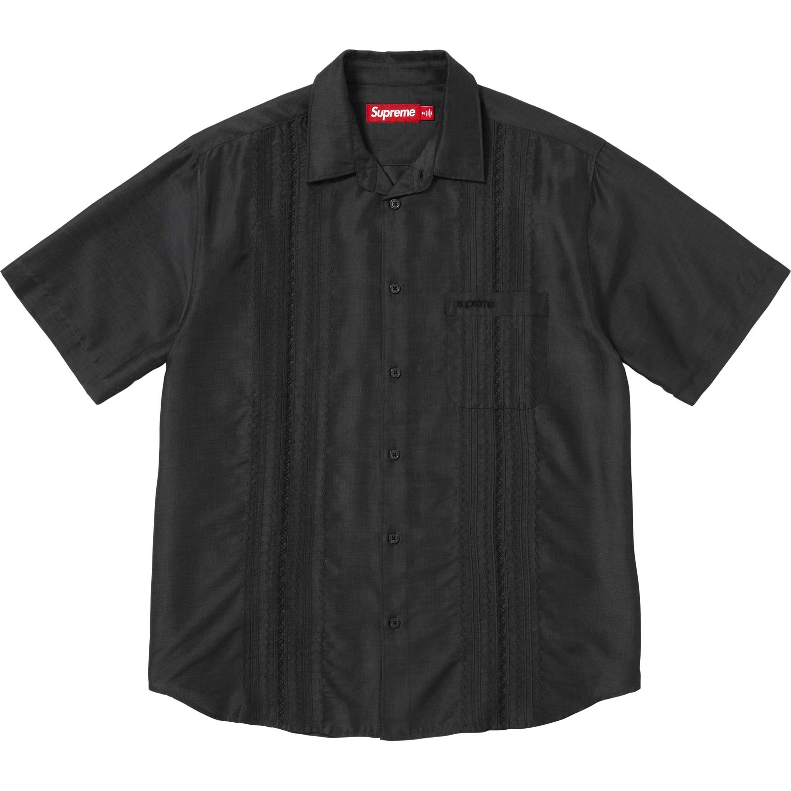 Pintuck S/S Shirt
