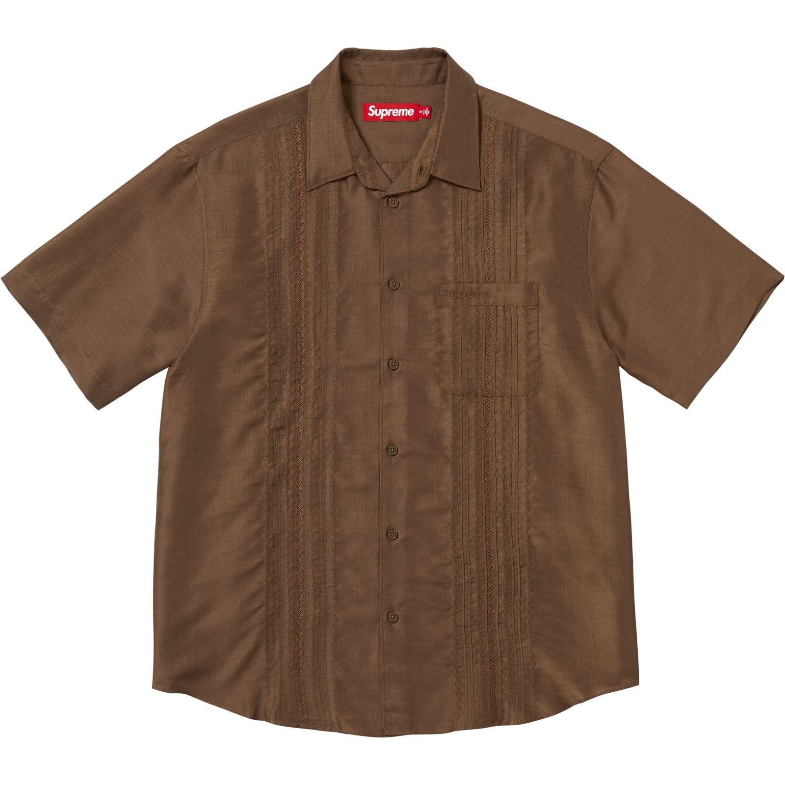 Pintuck S/S Shirt