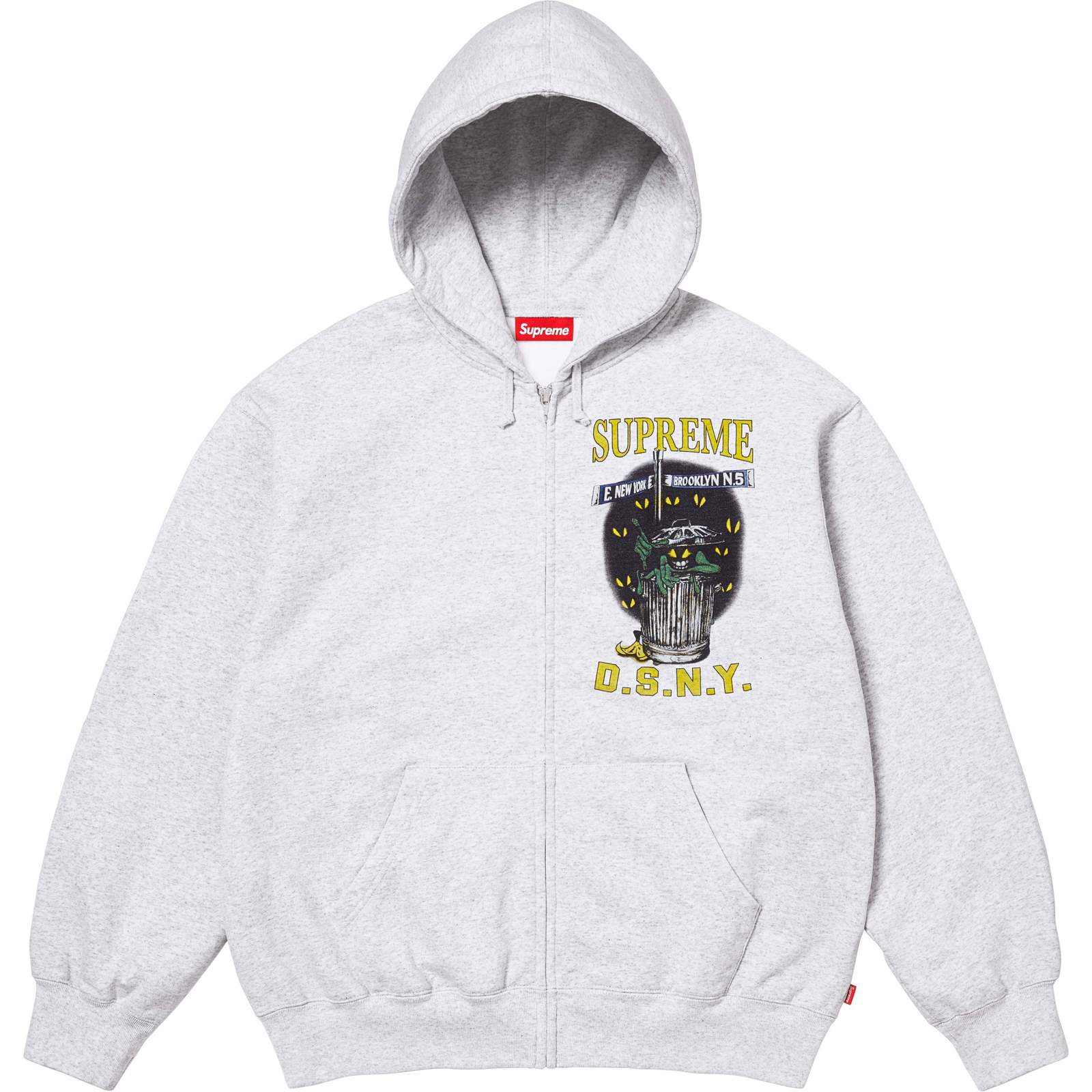 Supreme/DSNY Zip Up Hooded Sweatshirt