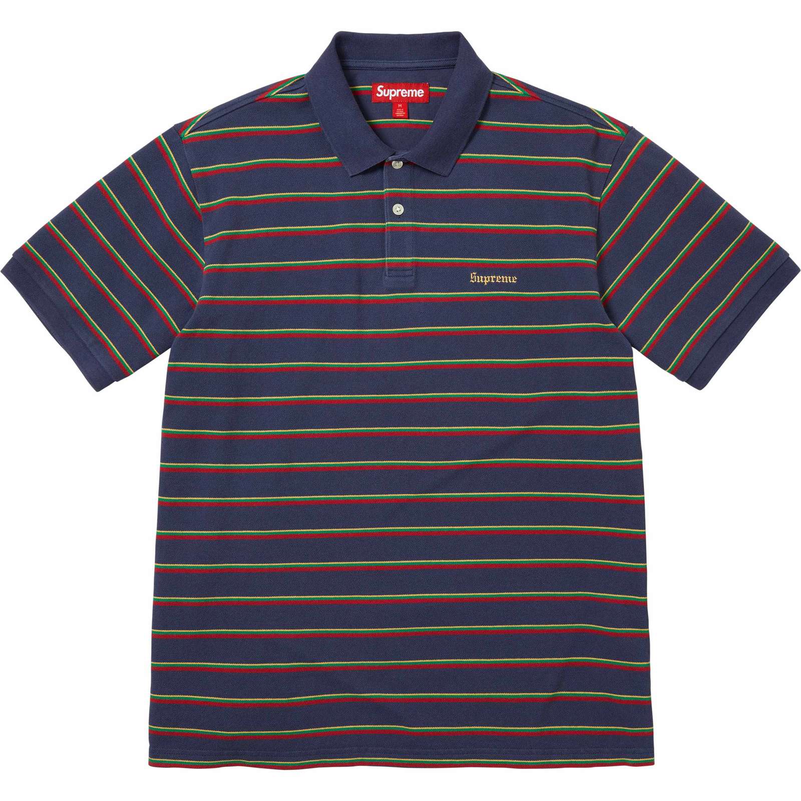 Washed Stripe Polo