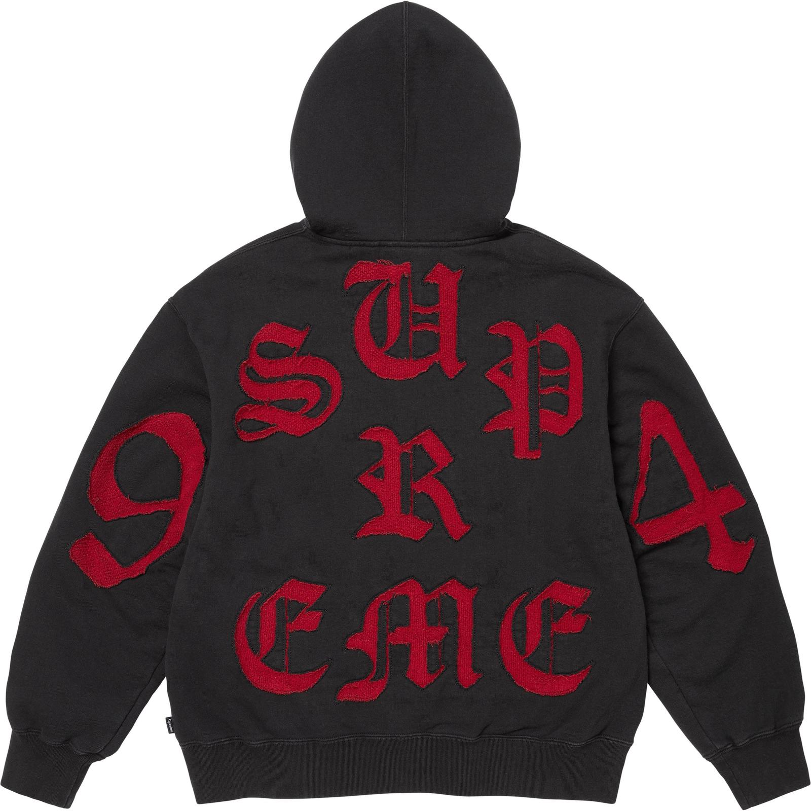 Cut Out Zip Up Hooded Sweatshirt