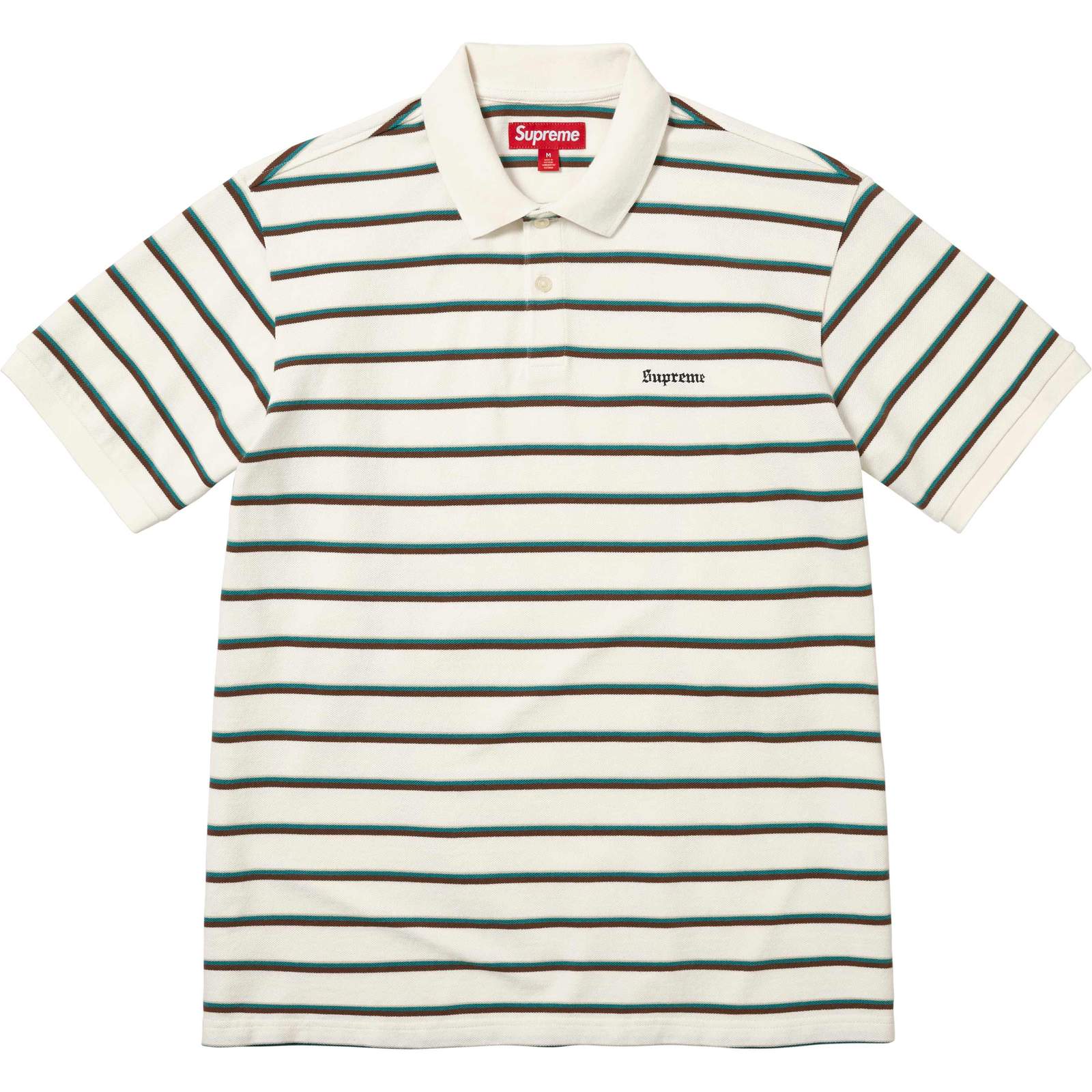 Washed Stripe Polo