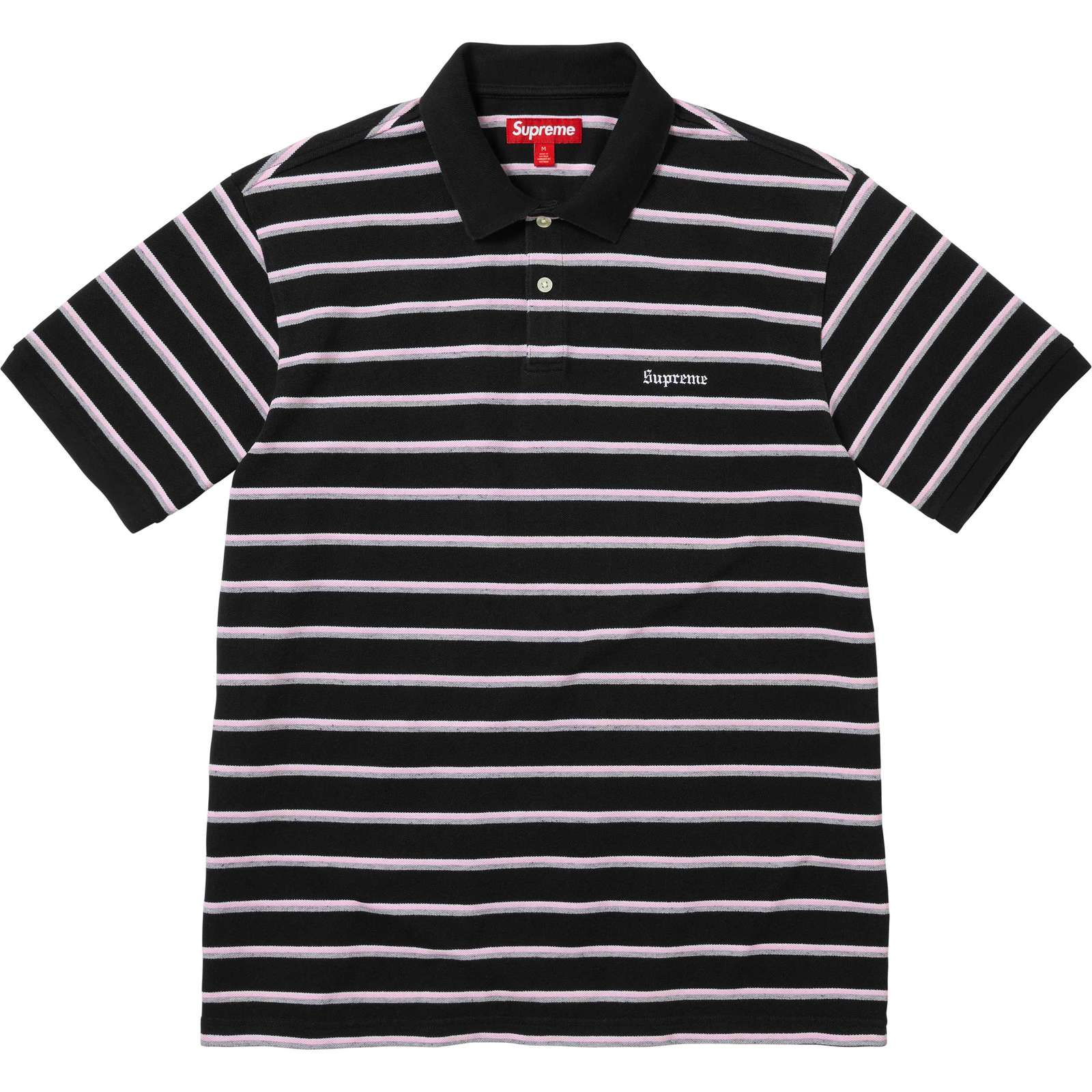 Washed Stripe Polo