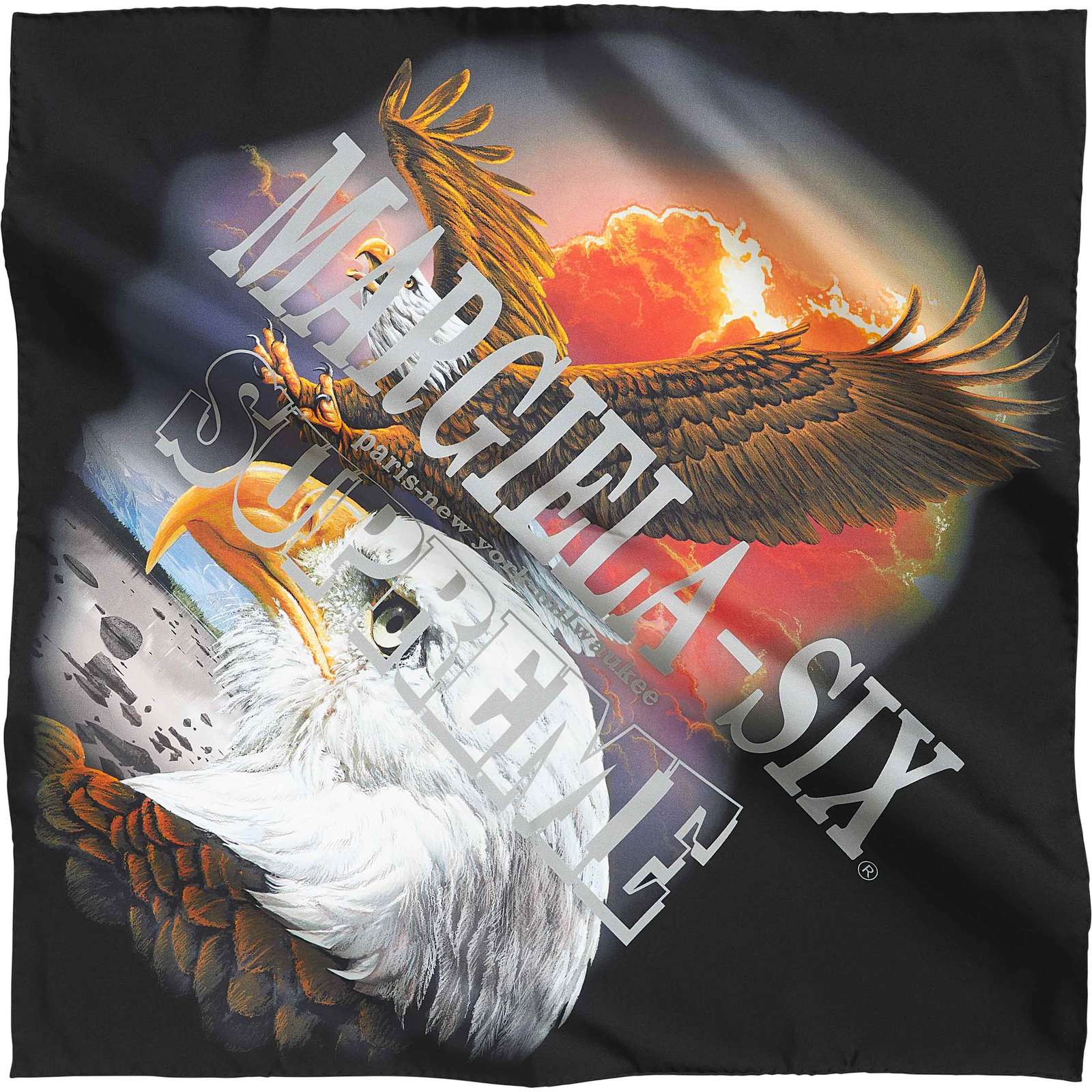 Supreme®/MM6 Maison Margiela Eagle Silk Scarf