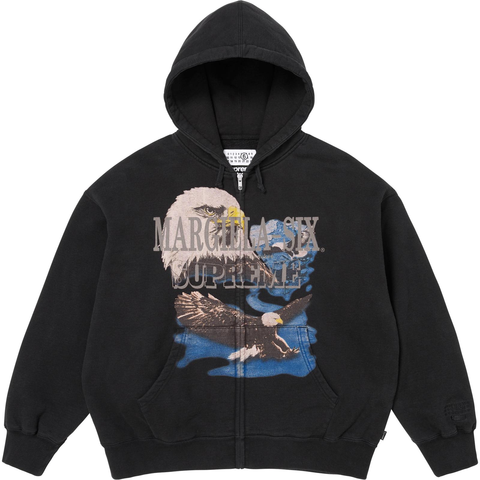 Supreme®/MM6 Maison Margiela Eagle Zip Up Hooded Sweatshirt